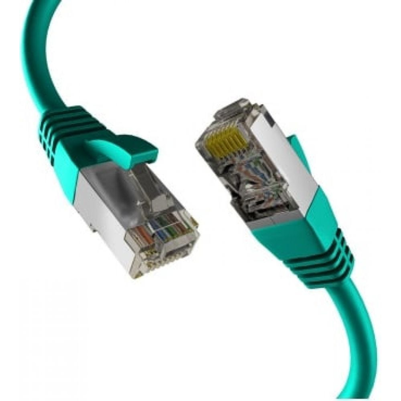 EFB Elektronik CAT8.1 GREEN 15m RJ45 Patch Cable S/FTP PIMF