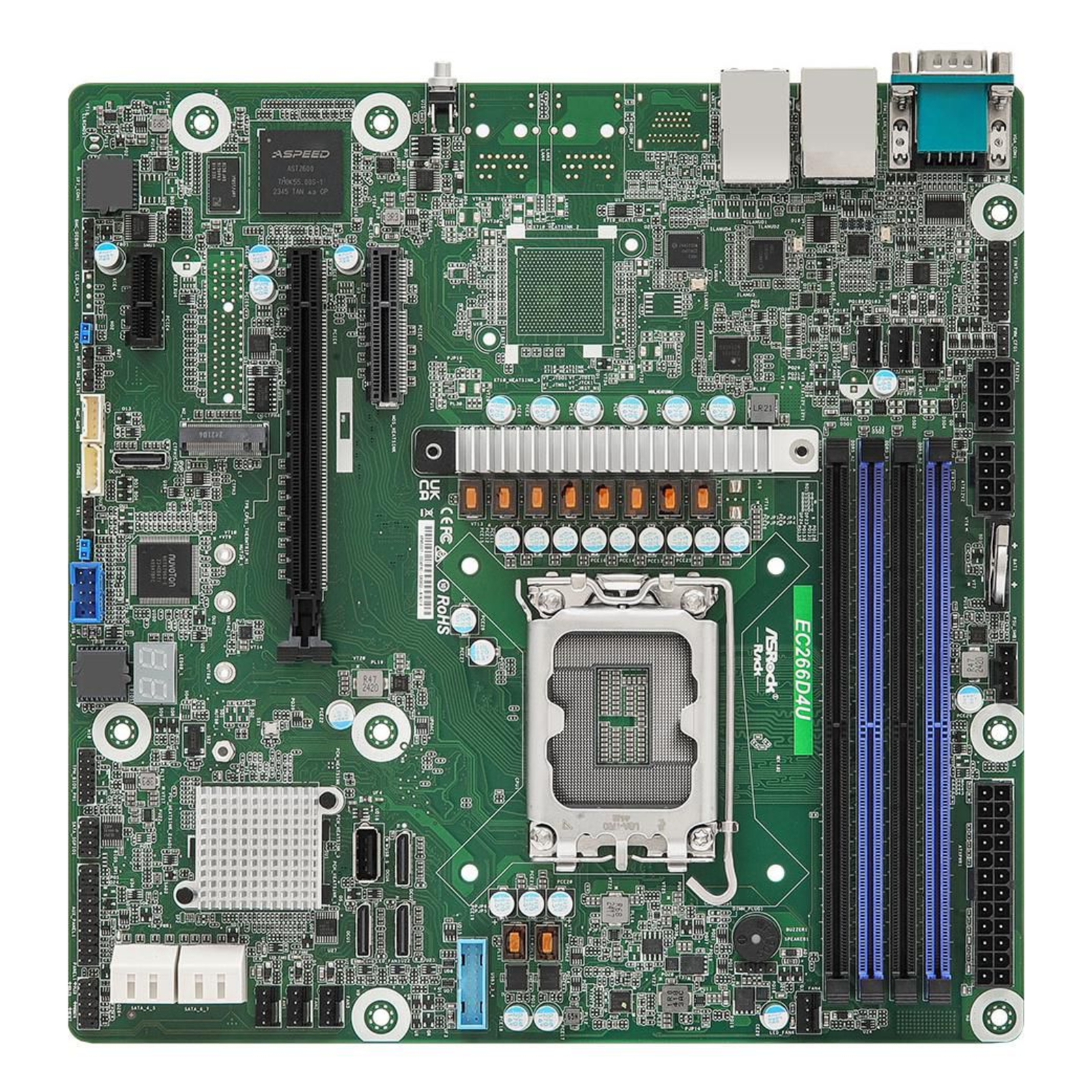 ASRock motherboard Micro-AATX Socket 1700 DDR5-only Single Intel Core I