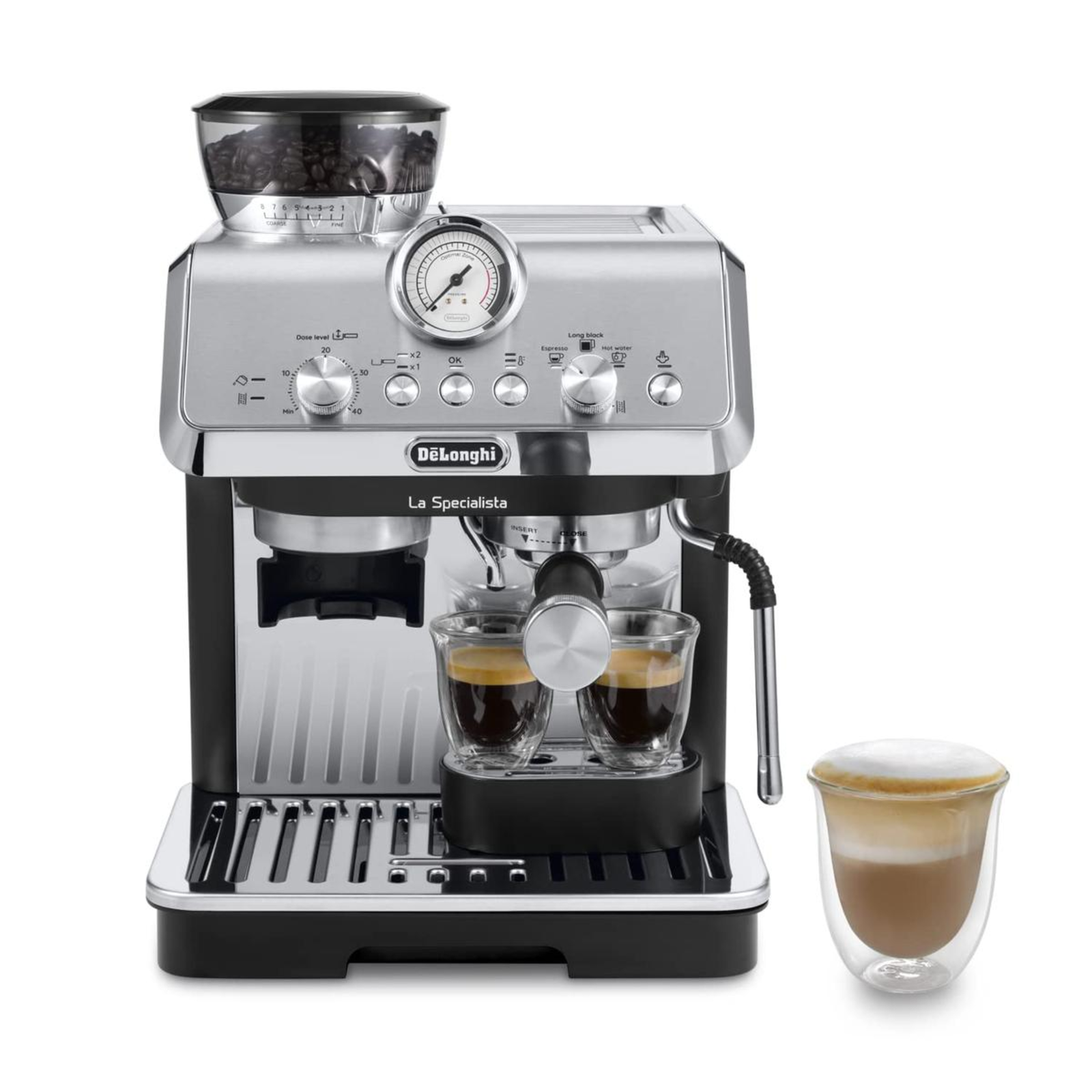 De Longhi Portafilter Machine La Specialista Arte EC9155.MB EC9155.MB Silver
