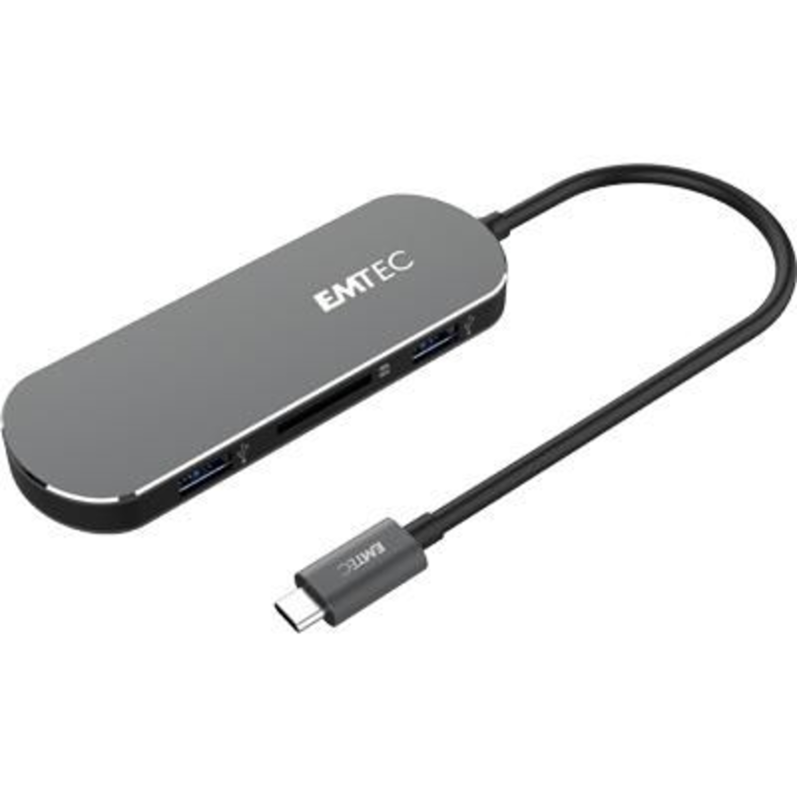 Emtec Hub 6-in-1 Multimedia Type-C T650C