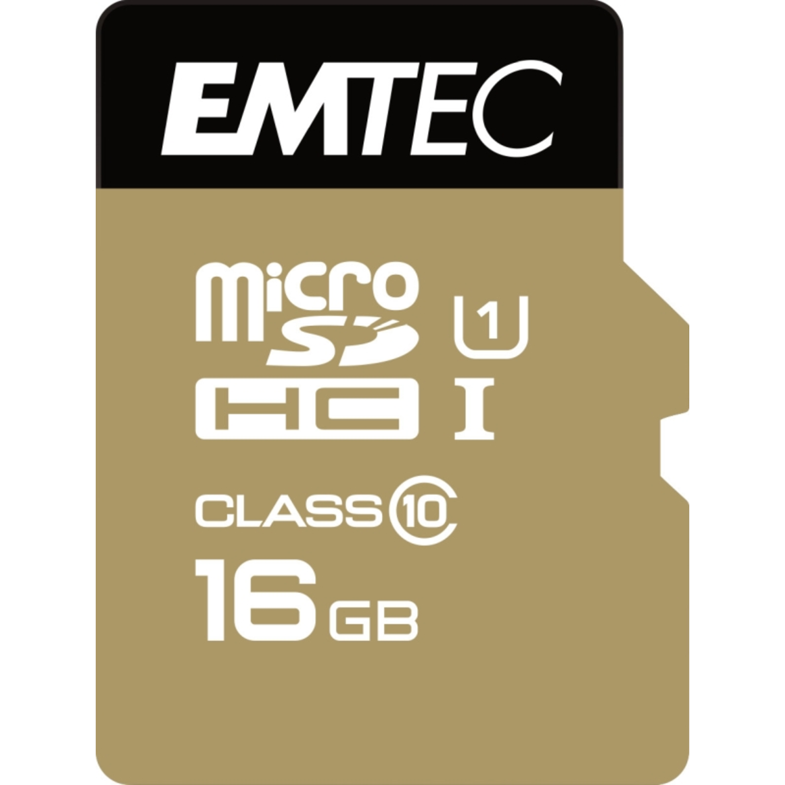 EMTEC gold+ Flash Memory Card (SD Adapter Included)