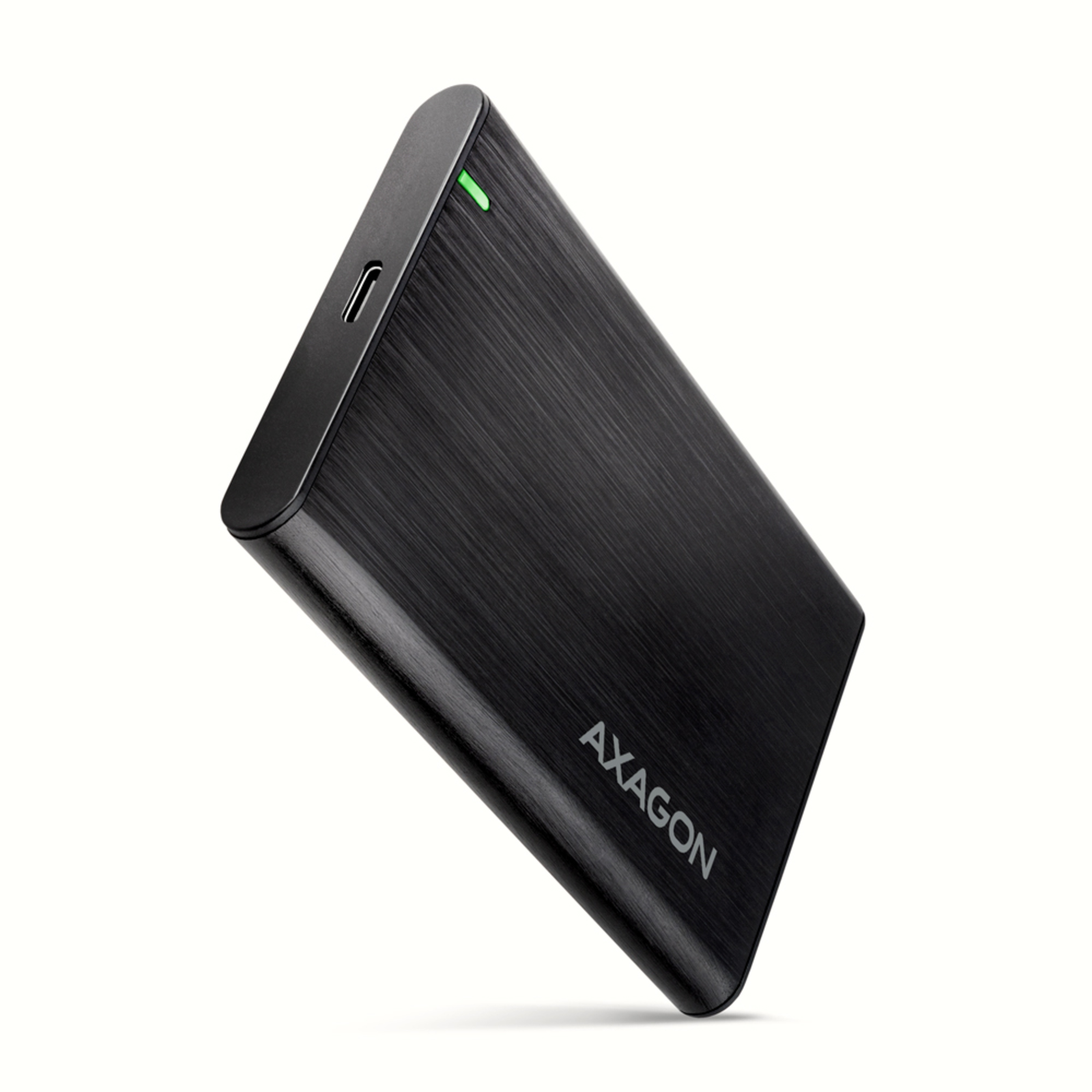 Axagon EE25-A6C USB-C 3.2 SATA 6G 2.5inch External Hard Drive Enclosure Black