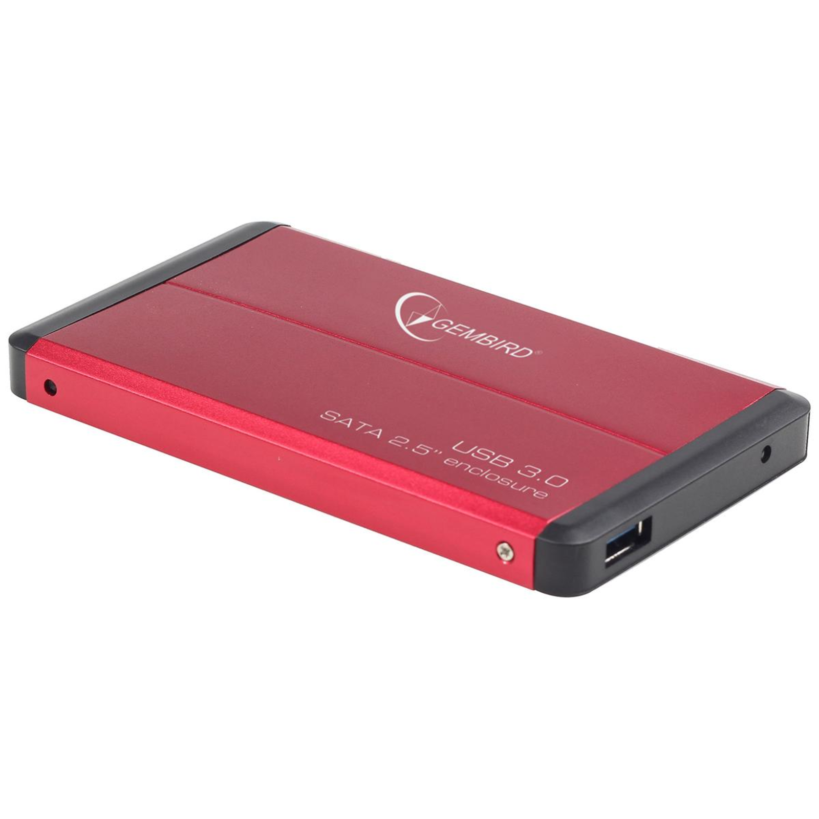 Gembird EE2-U3S-2-r USB 3.0 External Enclosure 2inch1/2 S-ATA (Red)