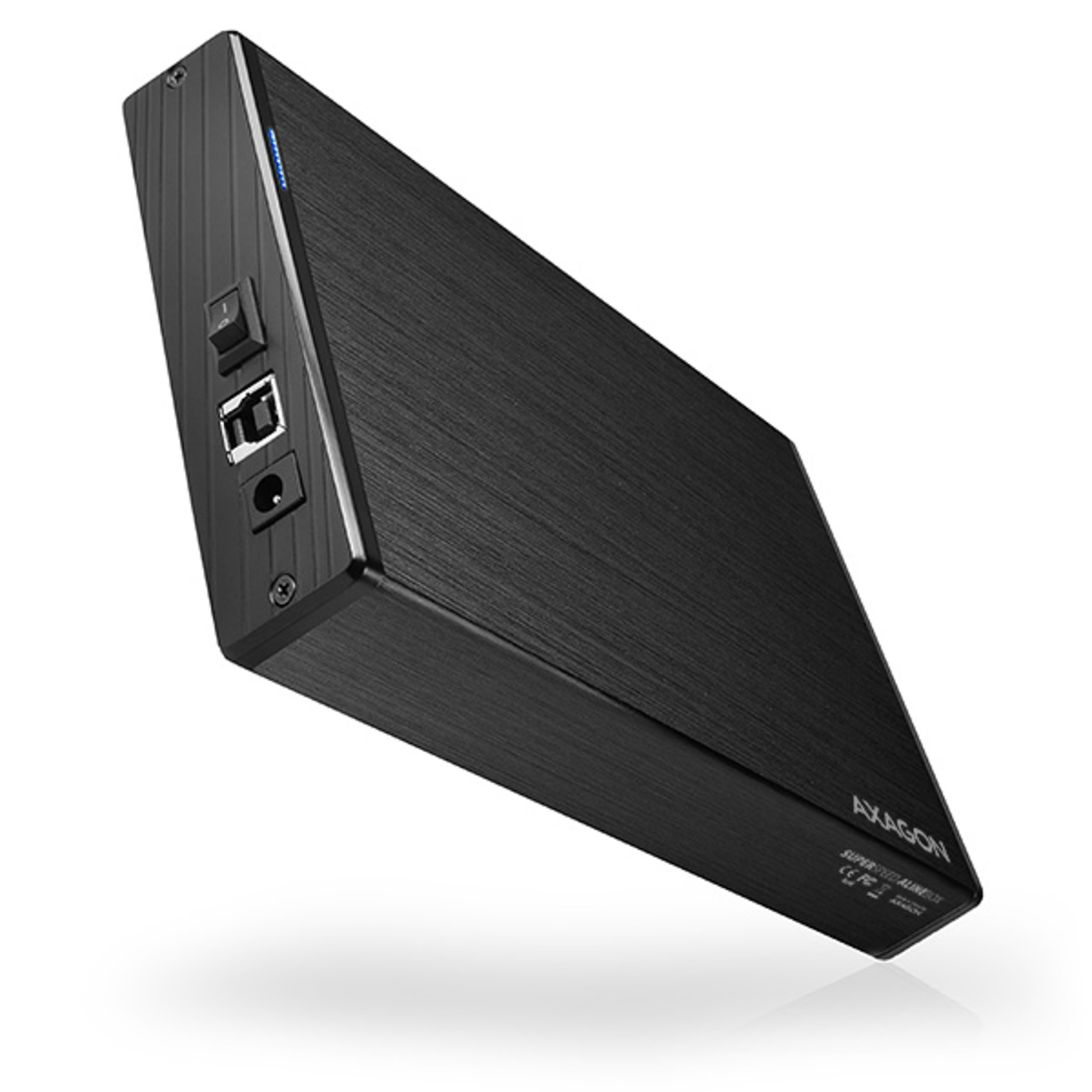 Axagon EE35-XA3 External 3.5inch Enclosure USB 3.0 SATA II Aluminium Black