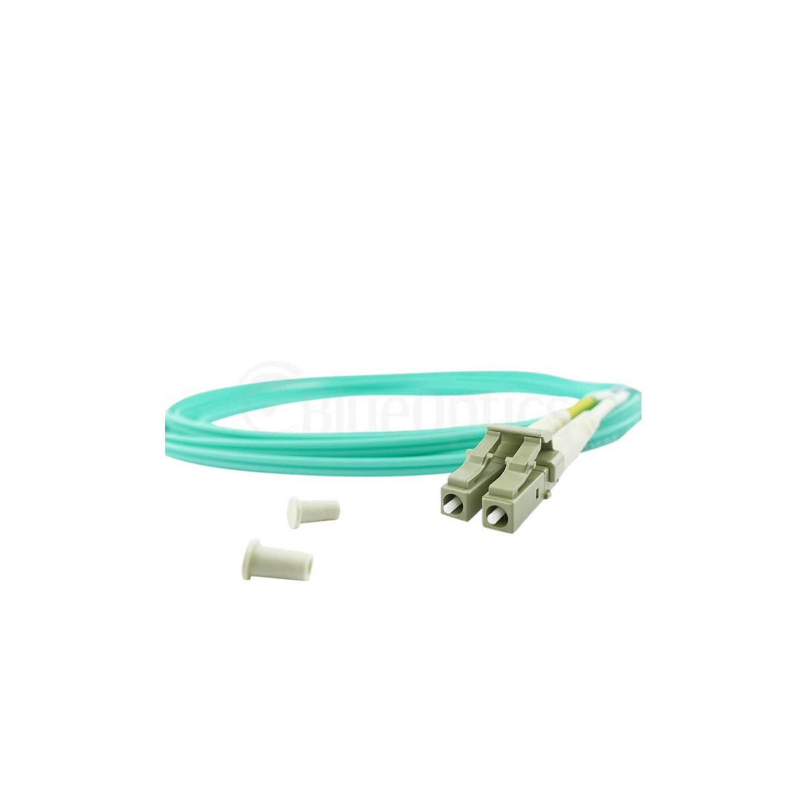 BlueOptics Black Box EFE350-002M-AQ-R Compatible LC-LC Multimode OM3 Patch Cable 2m