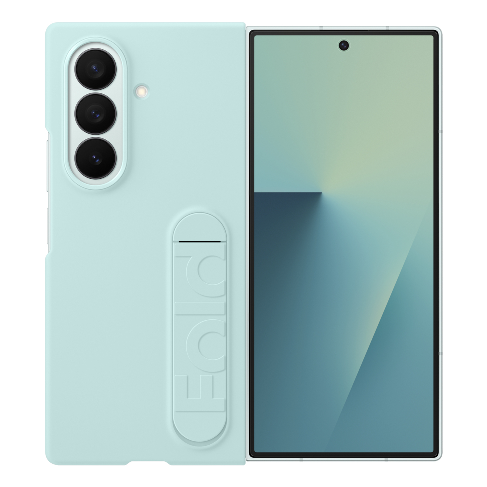 Samsung Standing Silicone Back Cover Mint Samsung Galaxy Z Fold 7