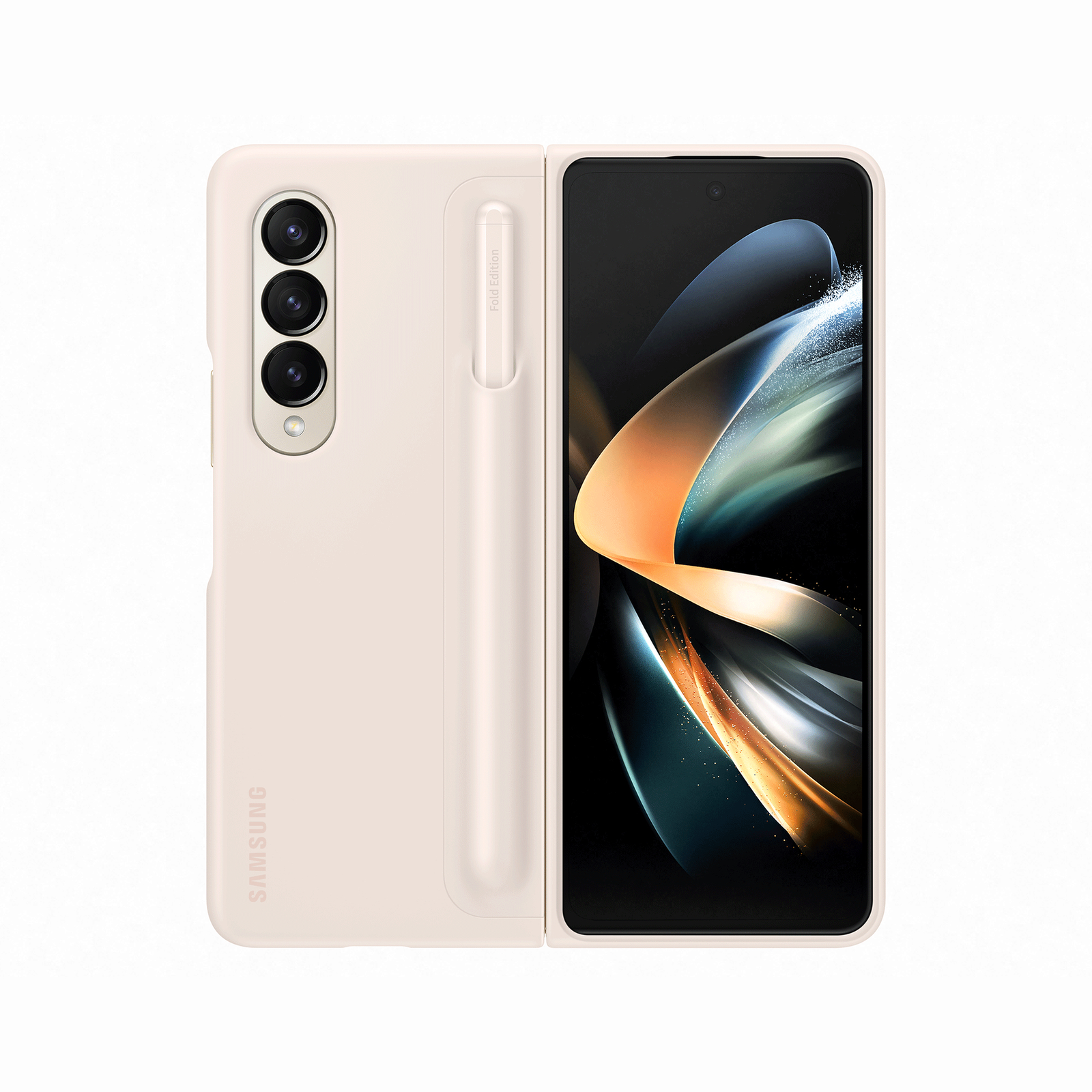 Samsung Standing Cover with Pen for Galaxy Z Fold4 Sand (EF-OF93PCUEGWW)