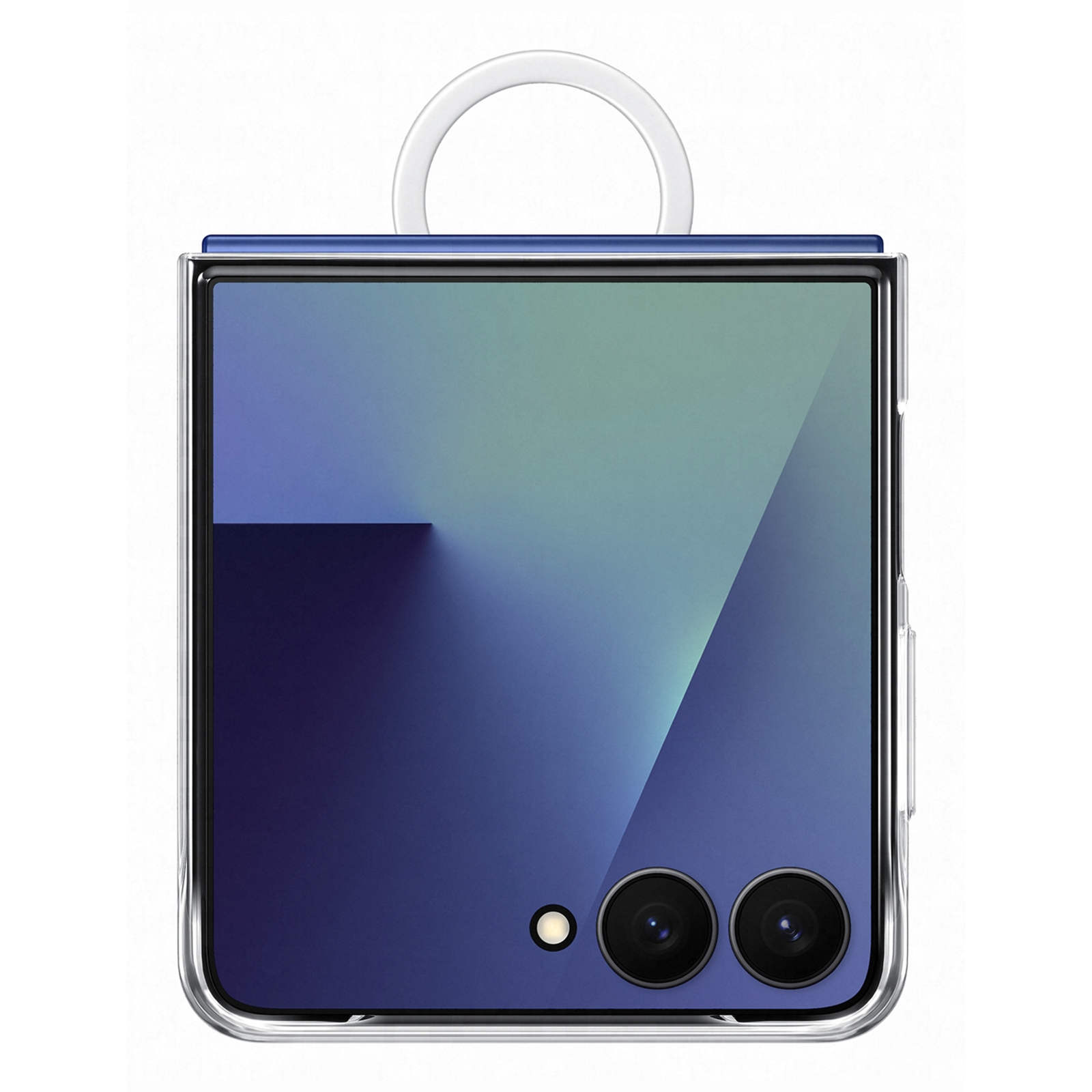 Samsung Back Cover with Ring transparent Samsung Galaxy Z Flip 7