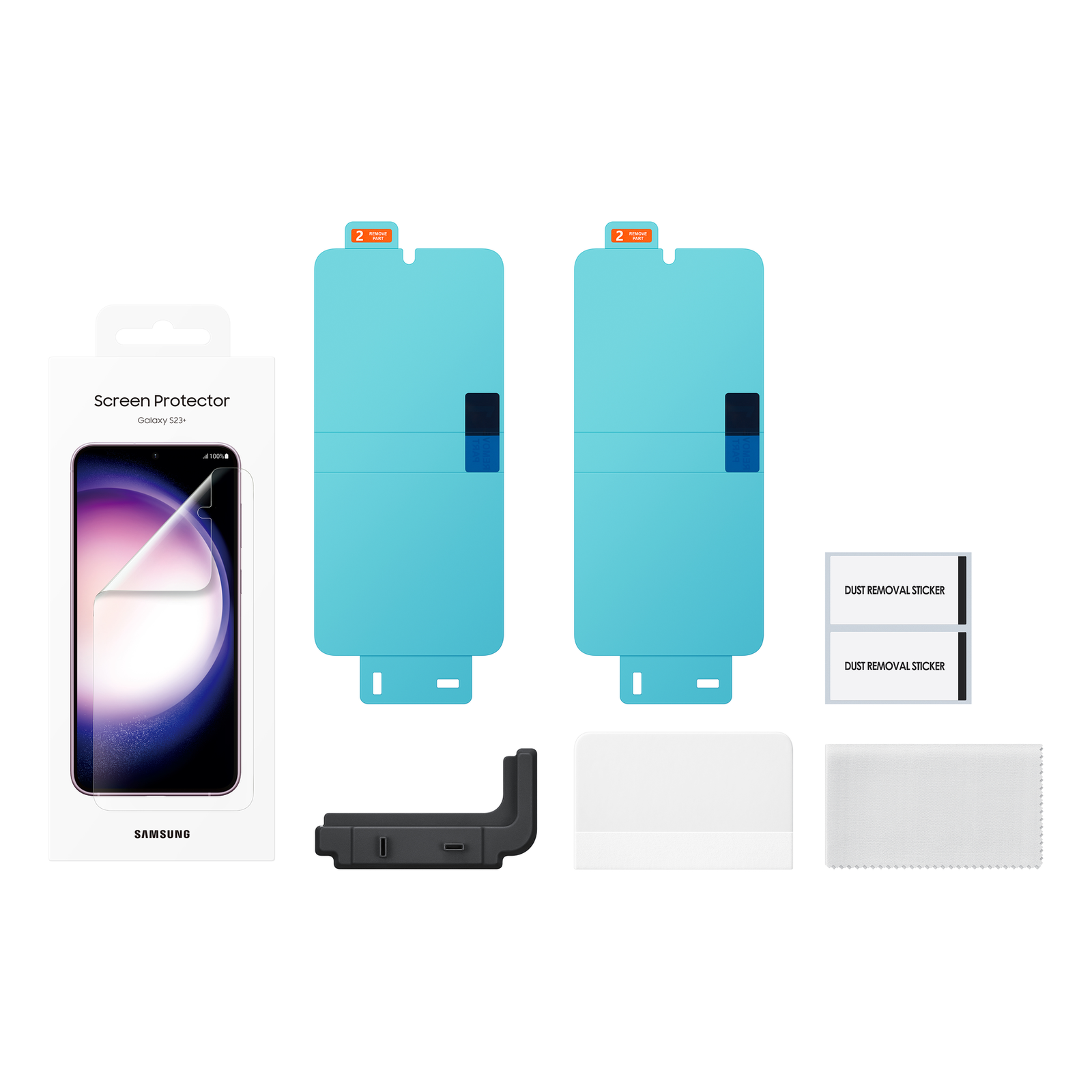 Samsung Screen Predector for Galaxy S23+ transparent
