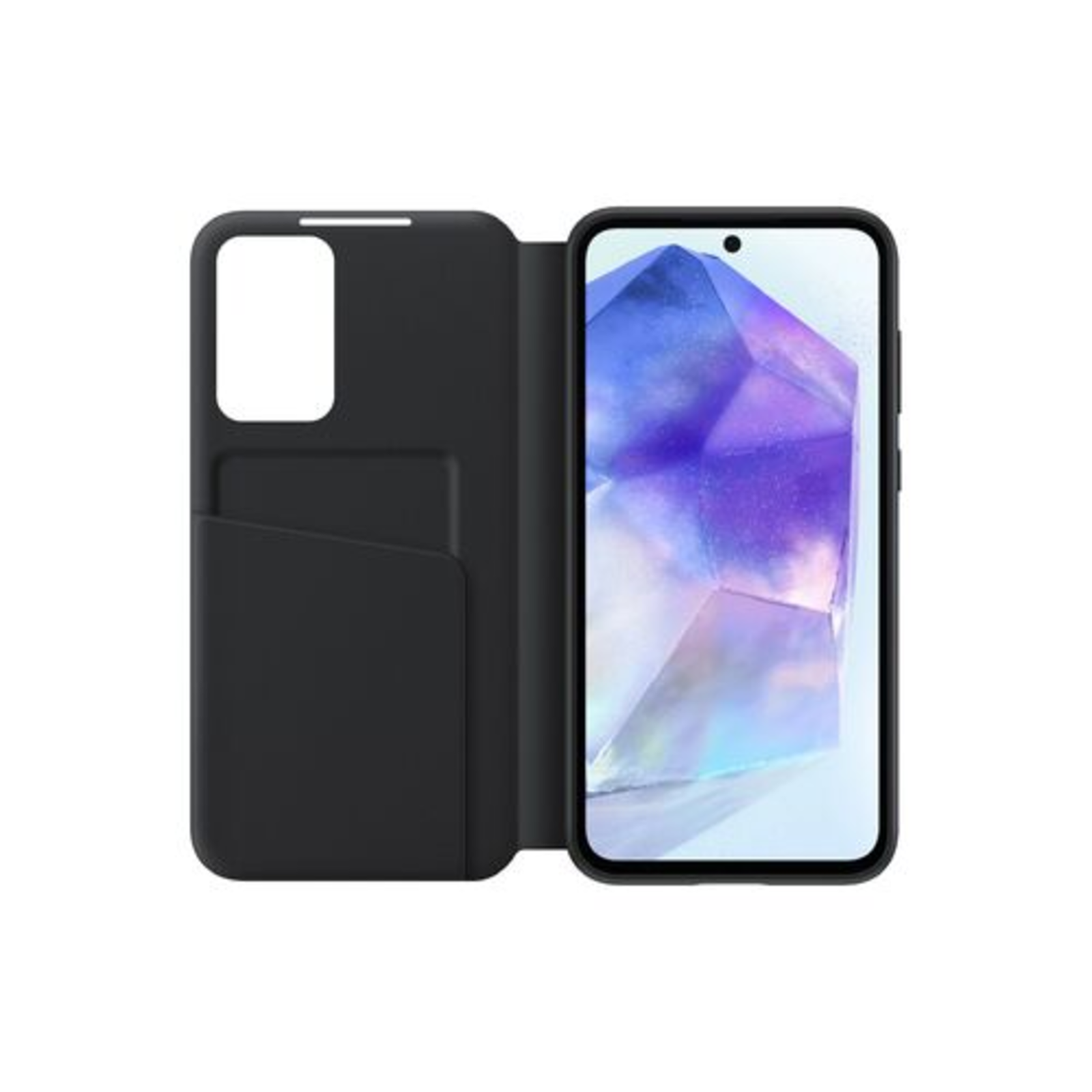 Samsung Smart View Wallet Case for Galaxy A35 5G Black