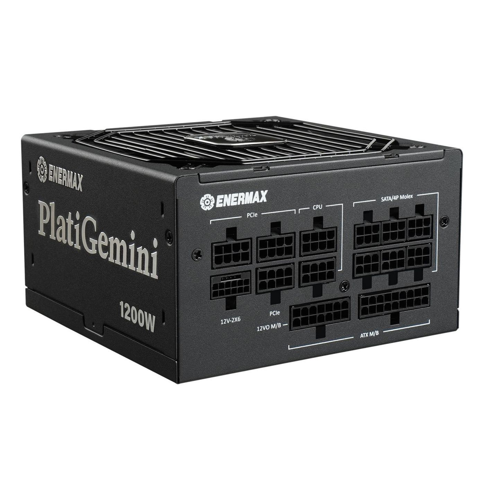 ENERMAX Power Supply 1200W PlatiGemini 80W Black ATX12VO
