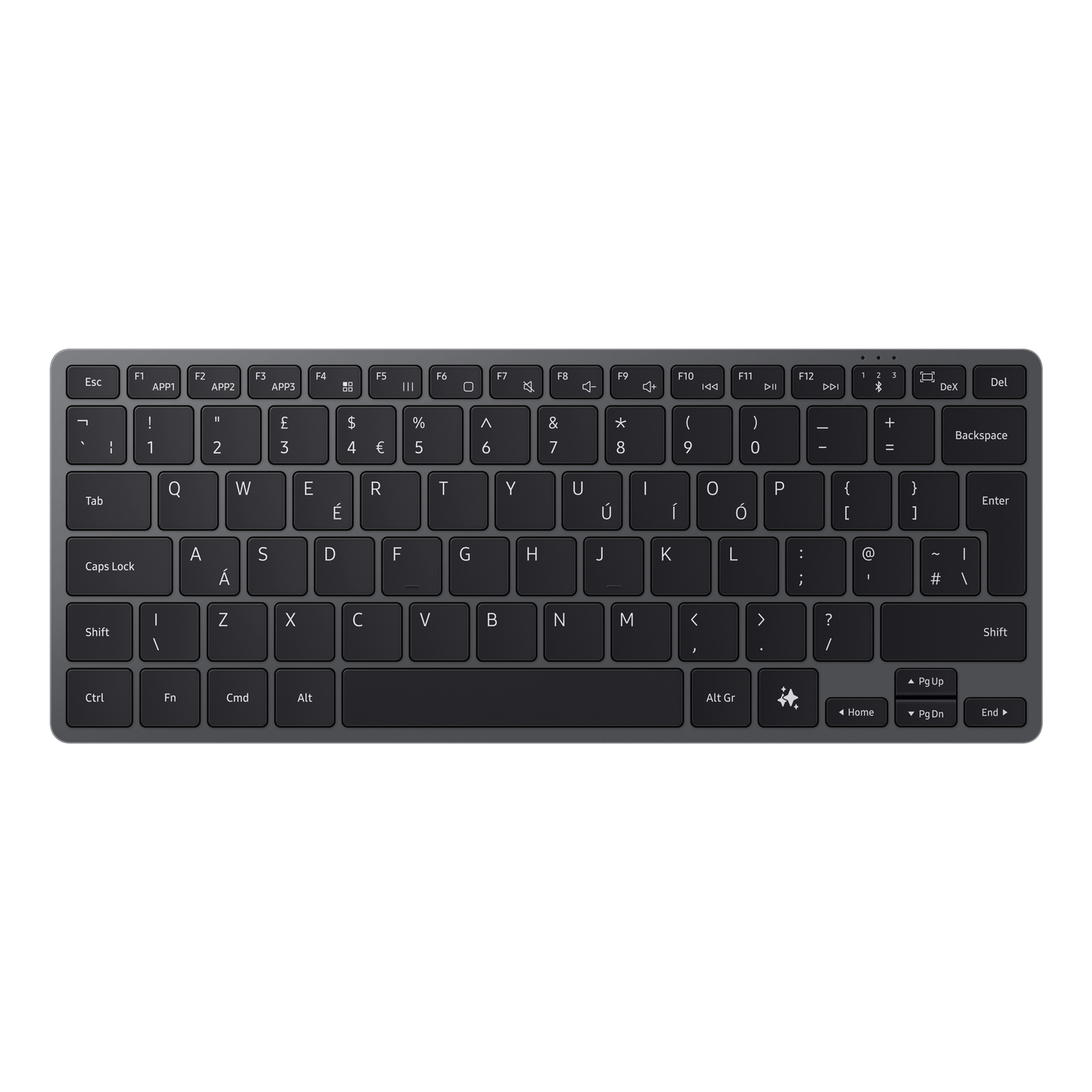 Samsung Universal Smart Keyboard Dark Grey Keyboard QWERTZ