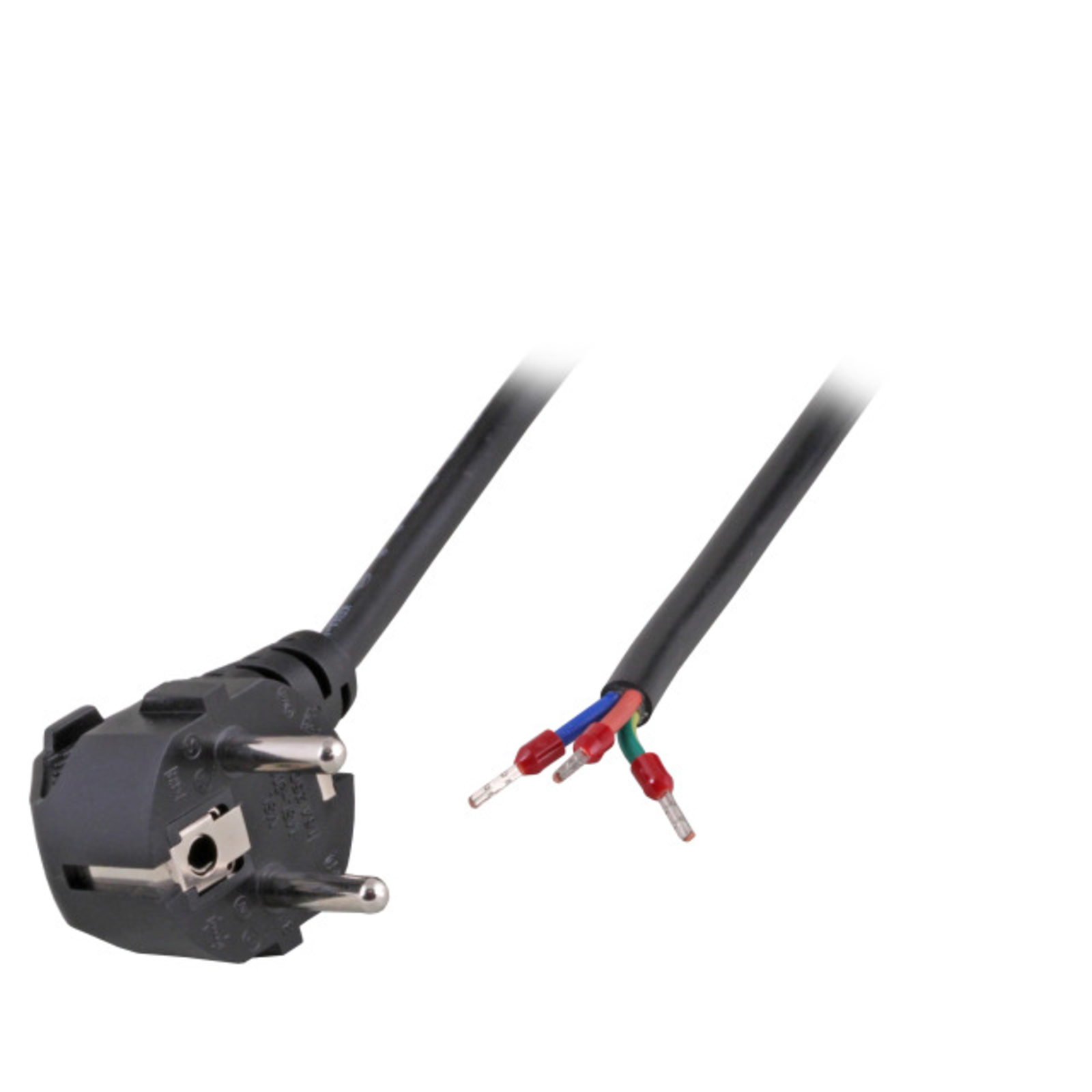 EFB Elektronik Safety Contact 90 Open End AE 1.8 M 3 X 0.75mm Black