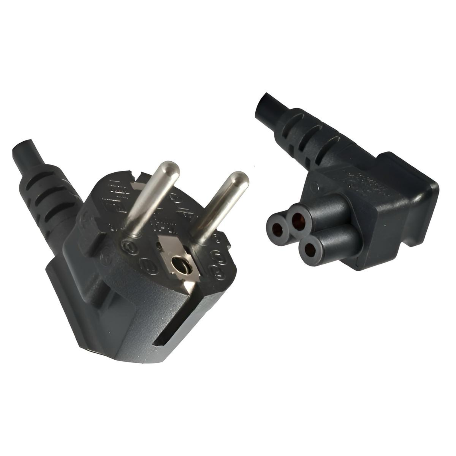 EFB Elektronik Power Cord with Safety Contact 90 C5 90 Black 3.0 M 3 X 0.75mm