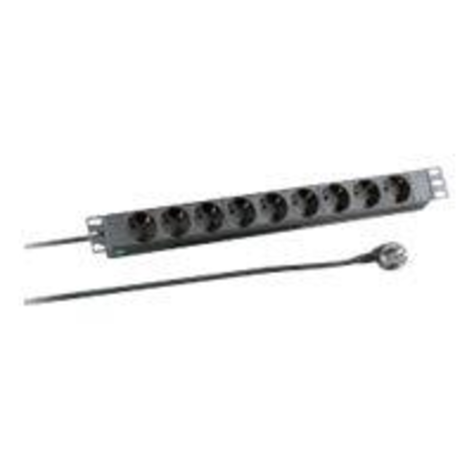 EFB Elektronik Power Strip Rack-mount Alternating Current 250 V Input Inp Ut CEE 7/7