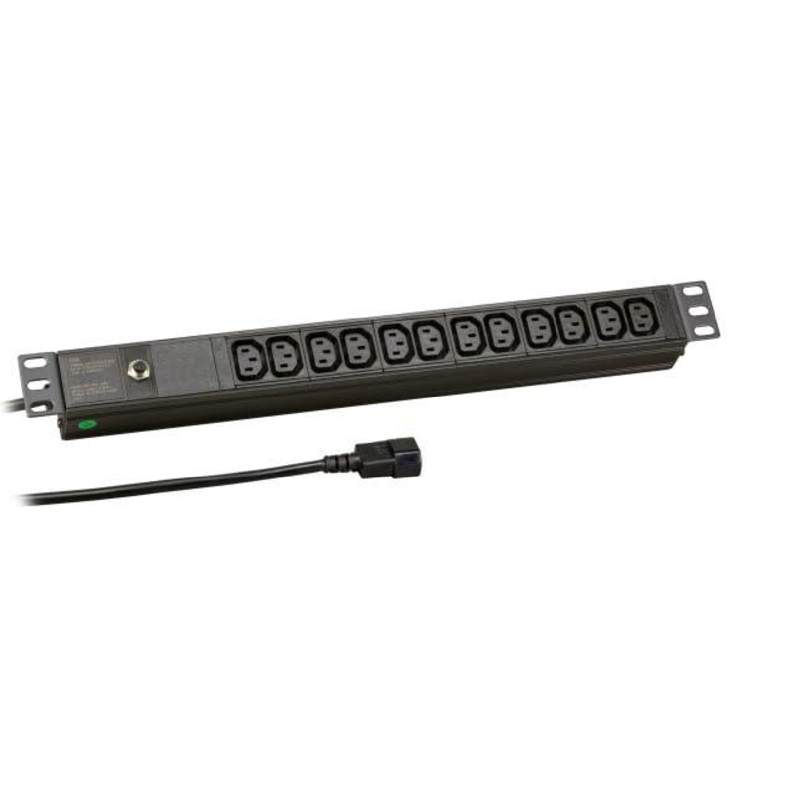 EFB Elektronik Power Strip Rack-mountable Input IEC 60320 C14 Output Connections 12 IEC 60320 C13