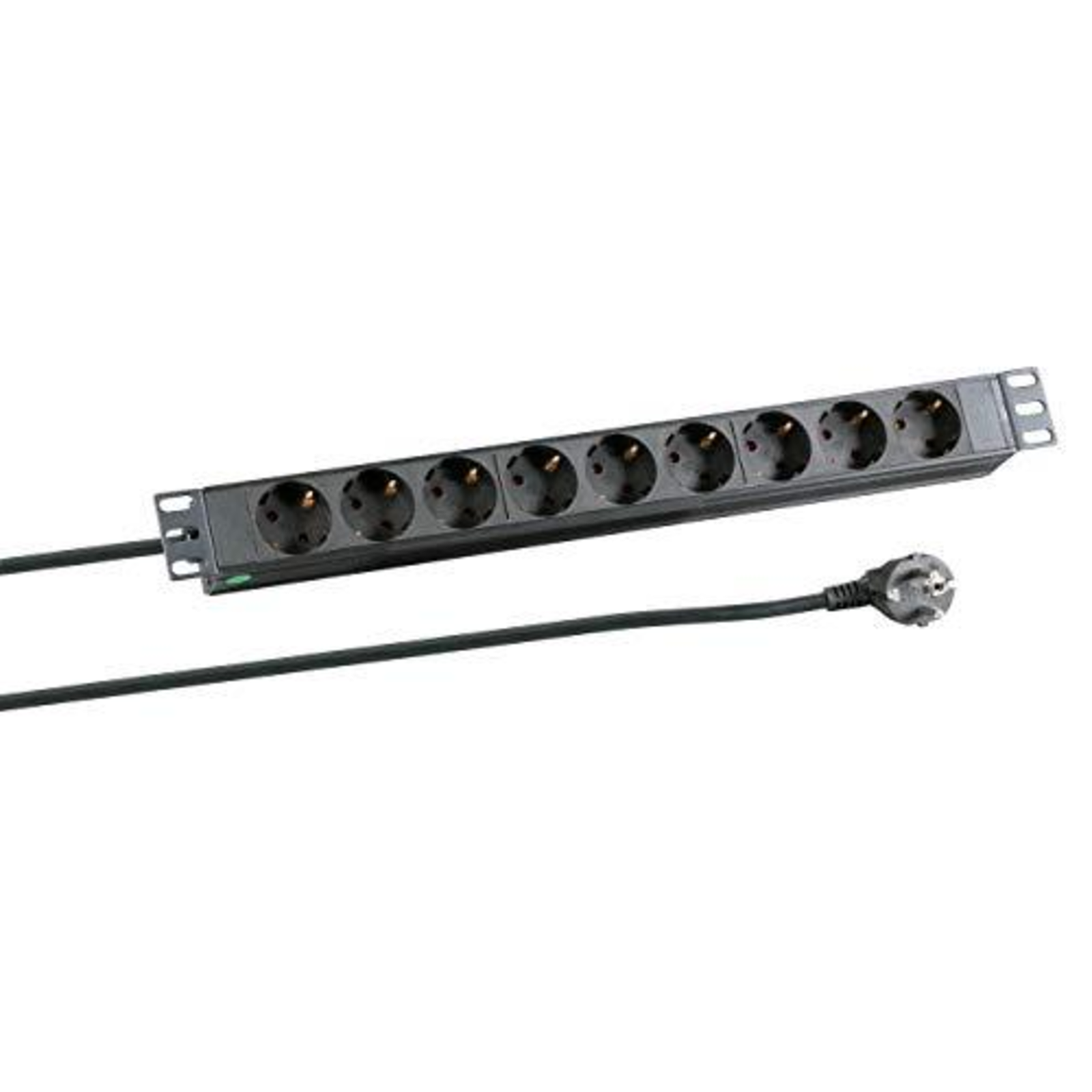 EFB Elektronik Power Strip (rack-mountable) Input Input CEE 7/7 Output Connec Tions 9 (CEE 7/3)
