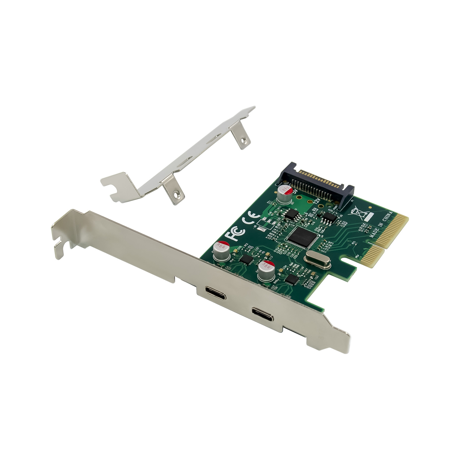 Conceptronic PCI Express Card 2xPort USB 3.2 Gen2 Type-C Sw