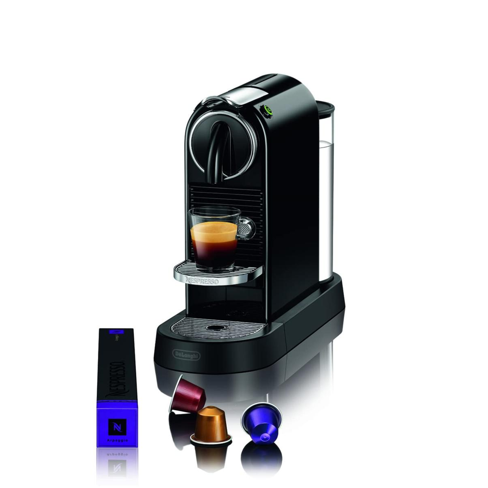 DeLonghi Nespresso CitiZ EN 167.B Coffee Machine Black