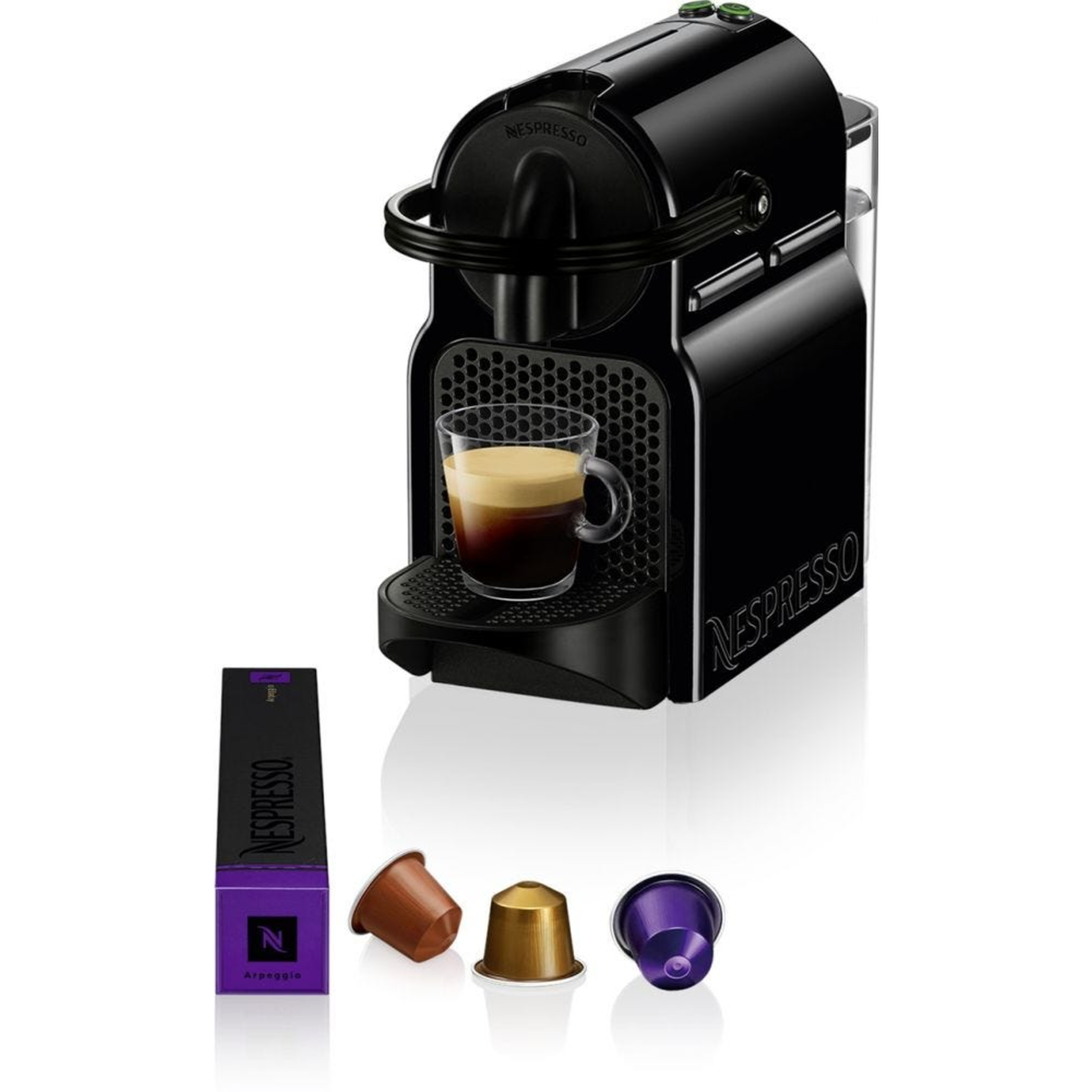 DeLonghi Nespresso Inissia EN 80.B Coffee Machine Black