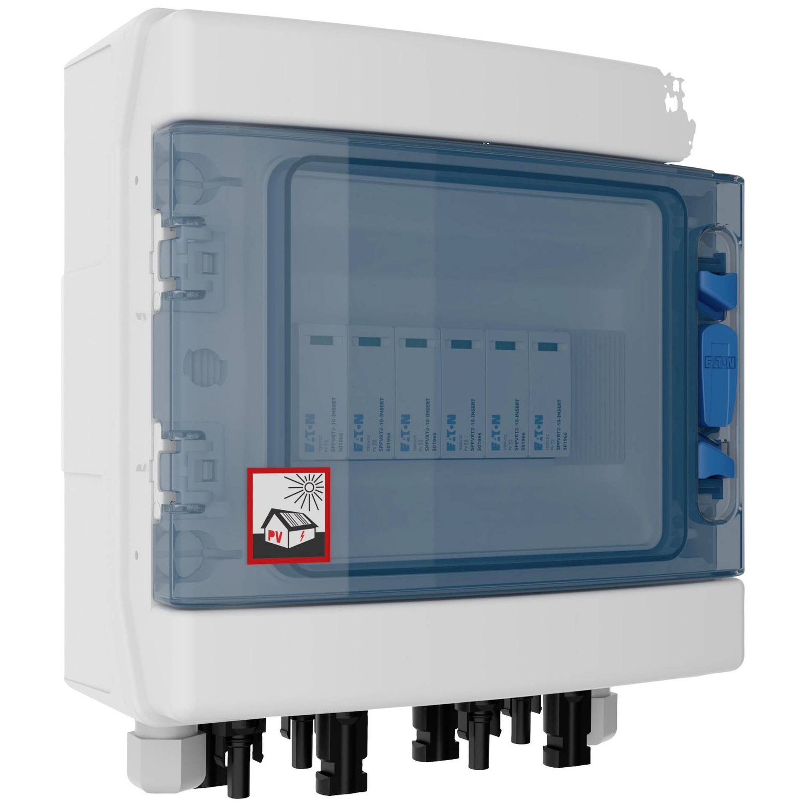 Eaton Photovoltaic DC Stringbox 2x IN+2x Out SPD Type 2 MC4
