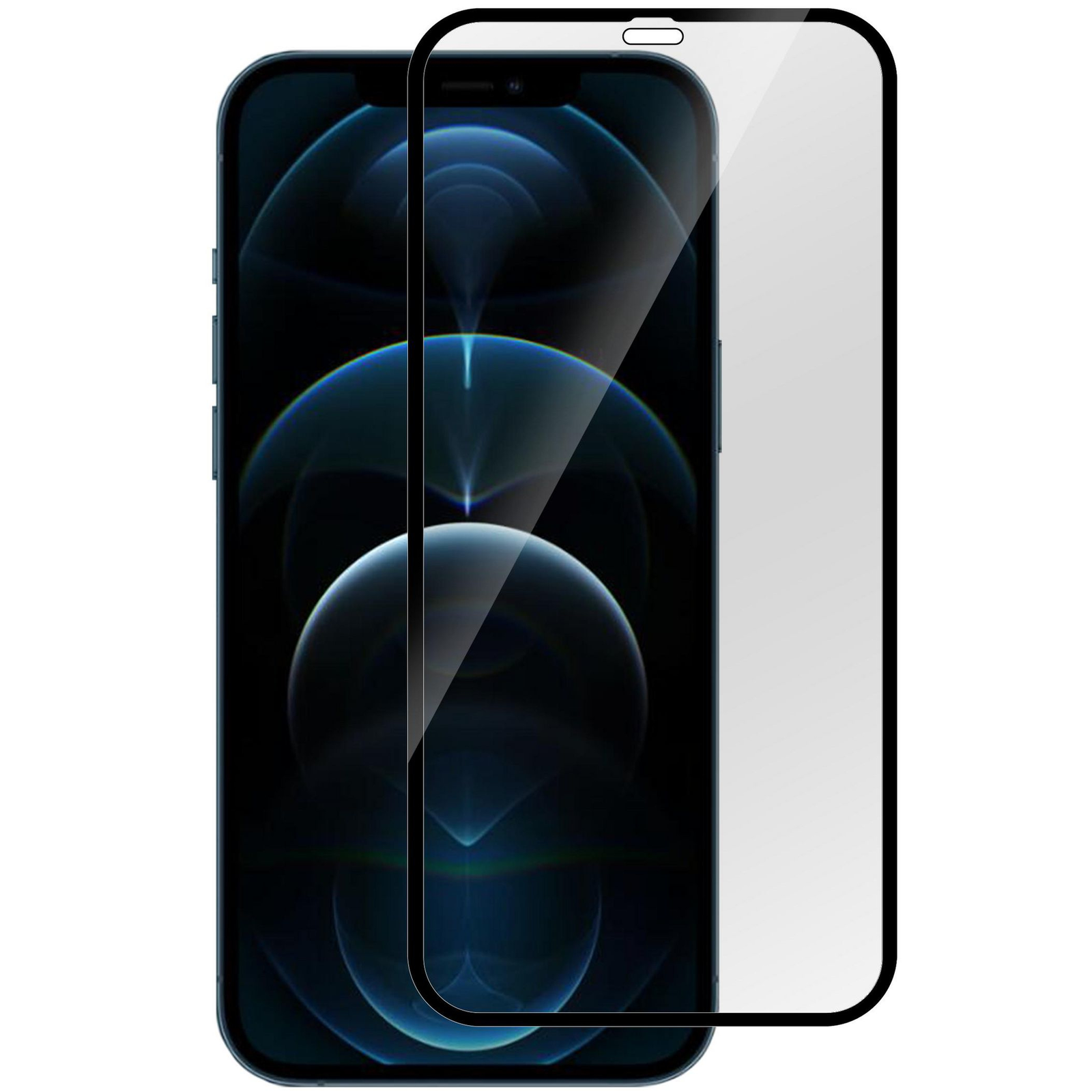 Apple IPhone 12/12 Pro Black Full Cover Titan