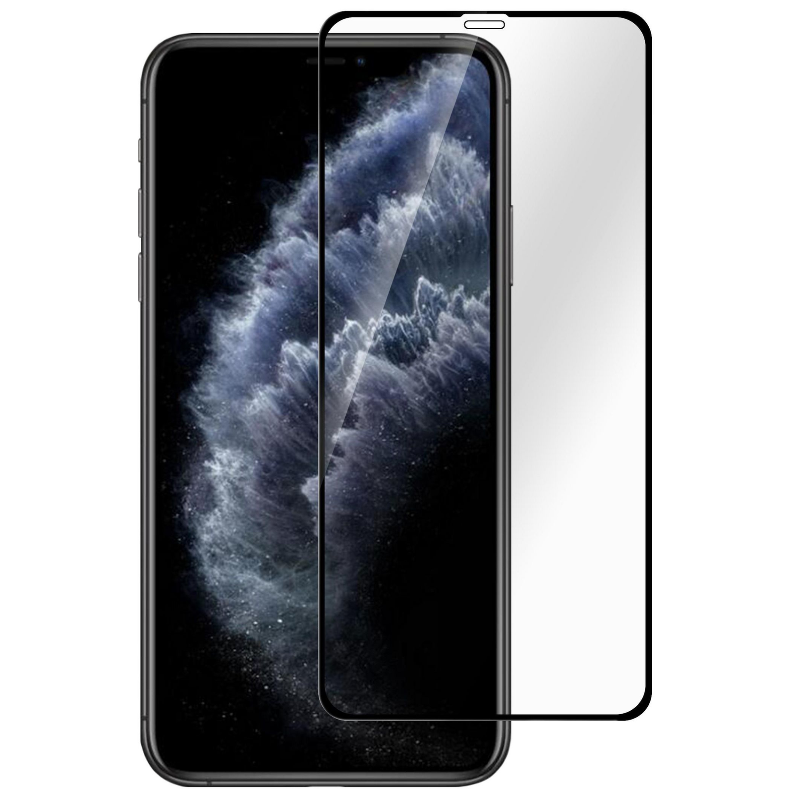 eStuff IPhone 11 Pro/Xs/X Black Full Cover