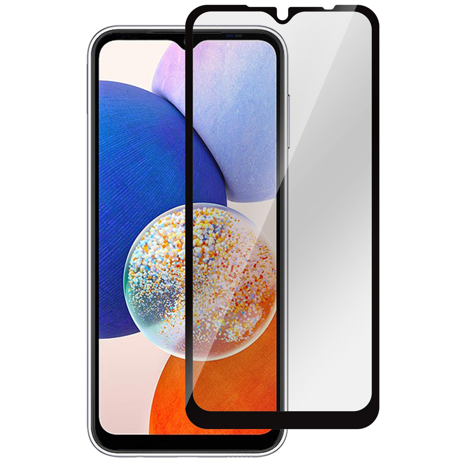 eStuff Galaxy A14 4G/A14 5G/F14 Black Full Cover Full