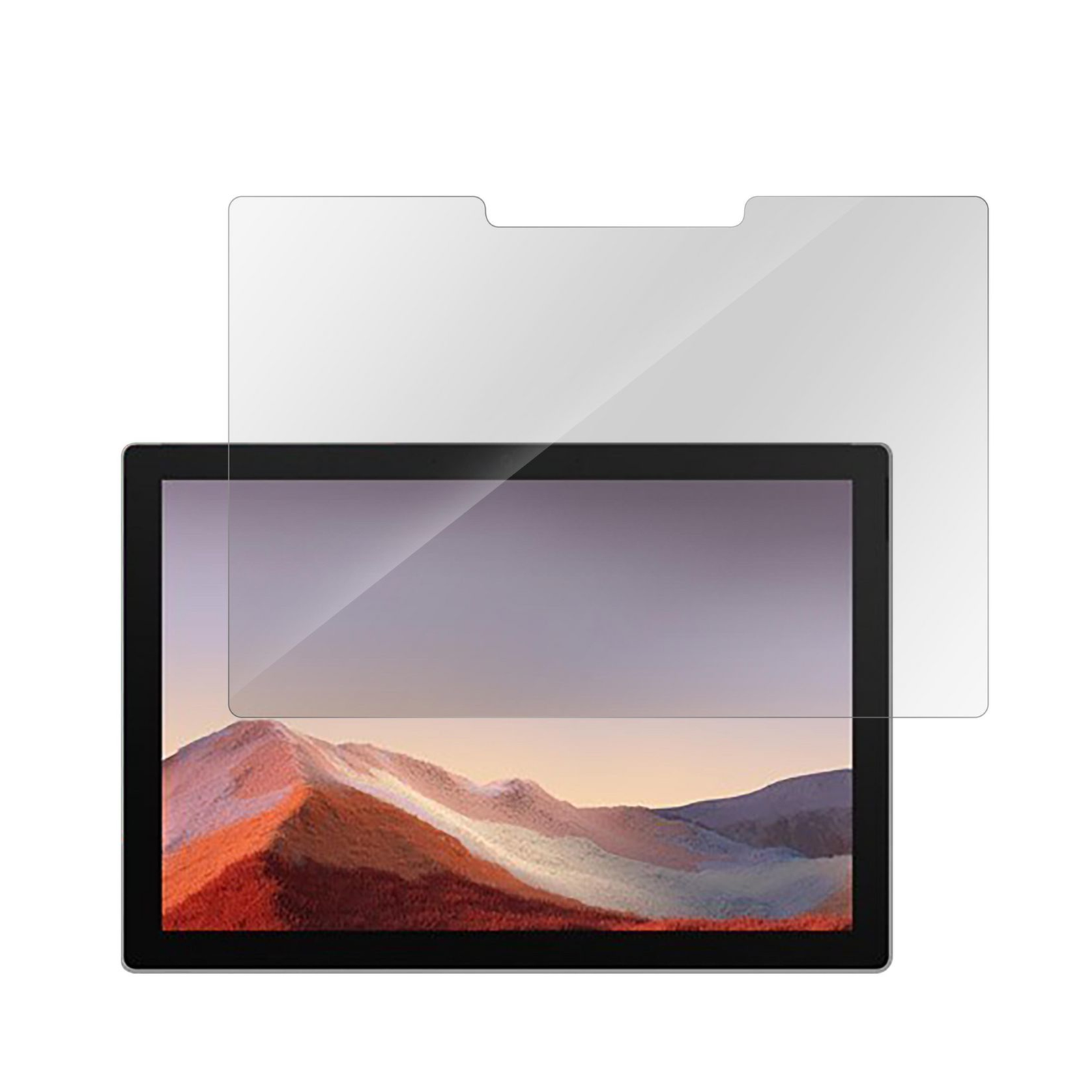 eStuff Microsoft Surface Pro 9 Clear Titan Shield. Tempered Glass