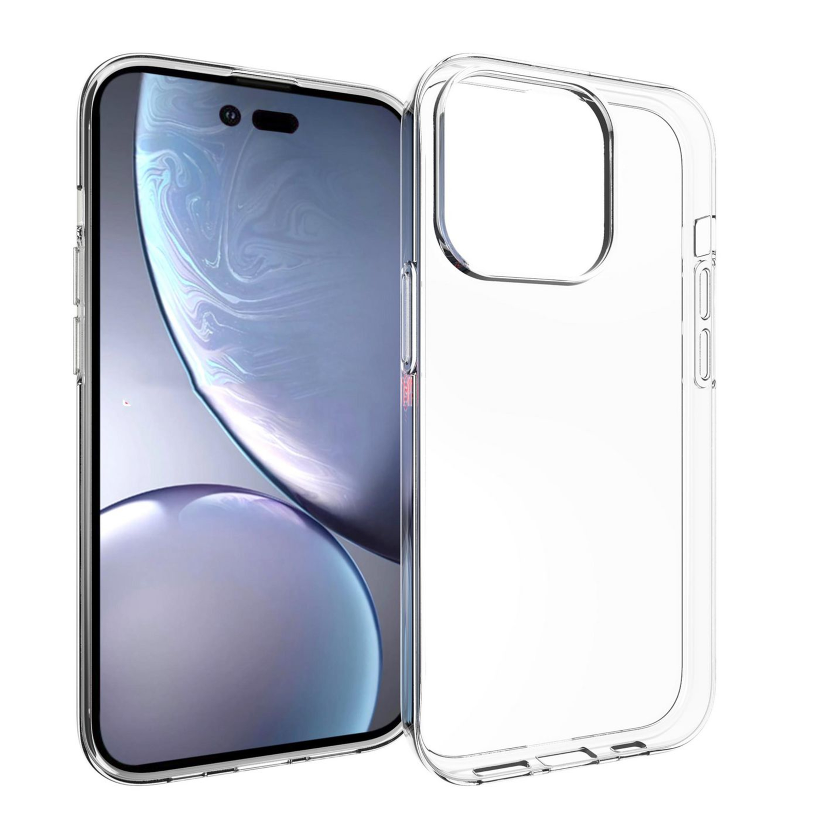 eStuff LONDON IPhone 14 Pro Clear Cover. MaterialTPU