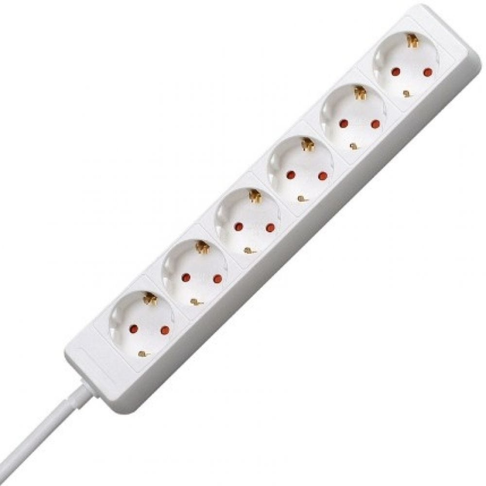 EFB Elektronik Power Strip 250 V Input CEE 7/7 Input Output Connections 6 ( 6 X CEE 7/5)
