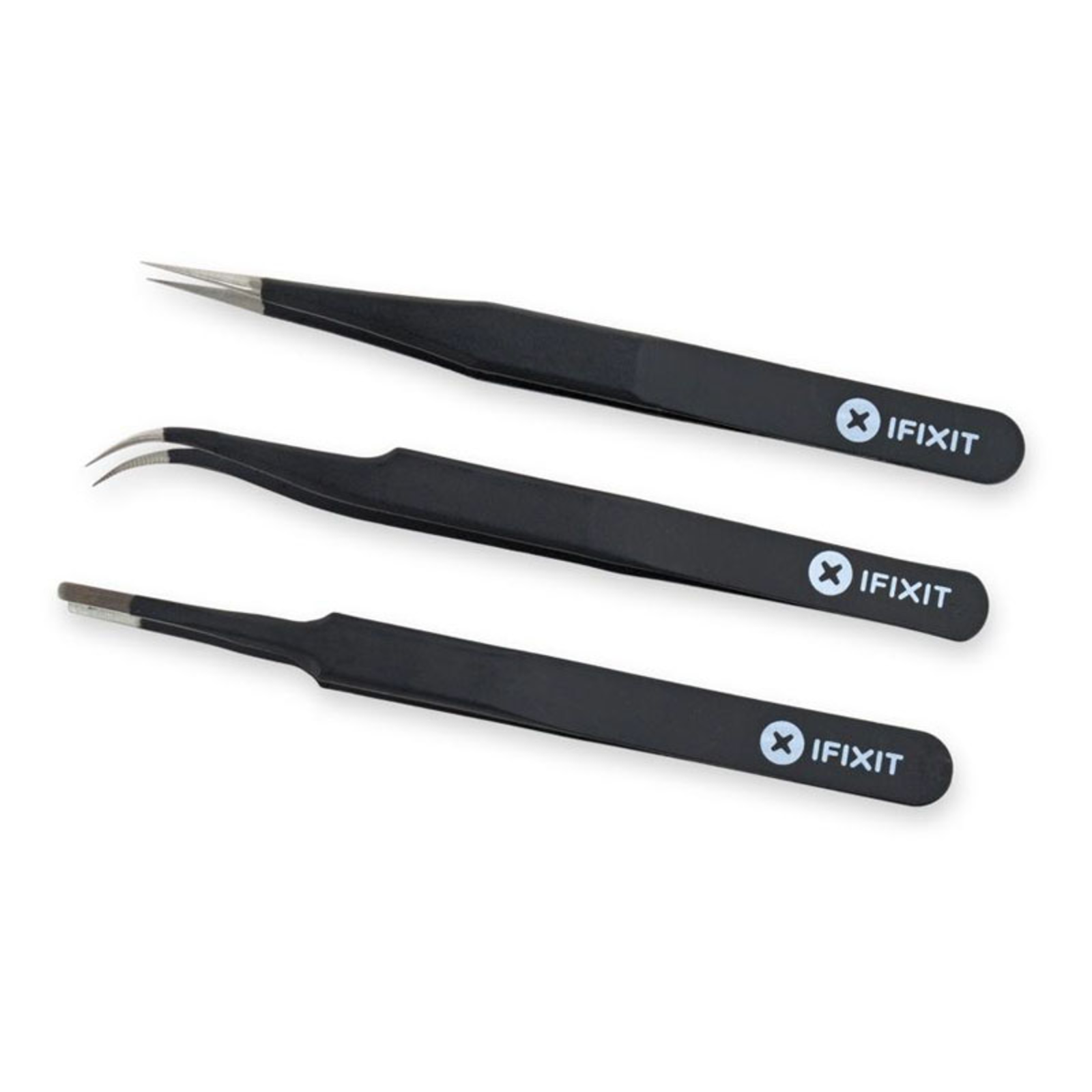 iFixit Precision Tweezer Set PRO Set with 3 Precision Tweezers