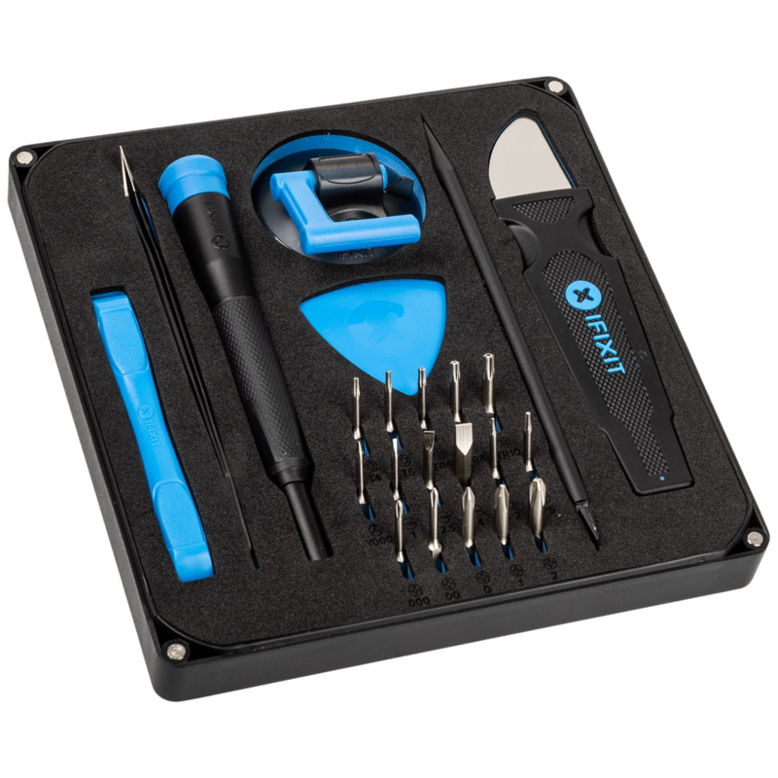 iFixit Essential Electronics Toolkit V2.2 Black Blue 23 Pieces