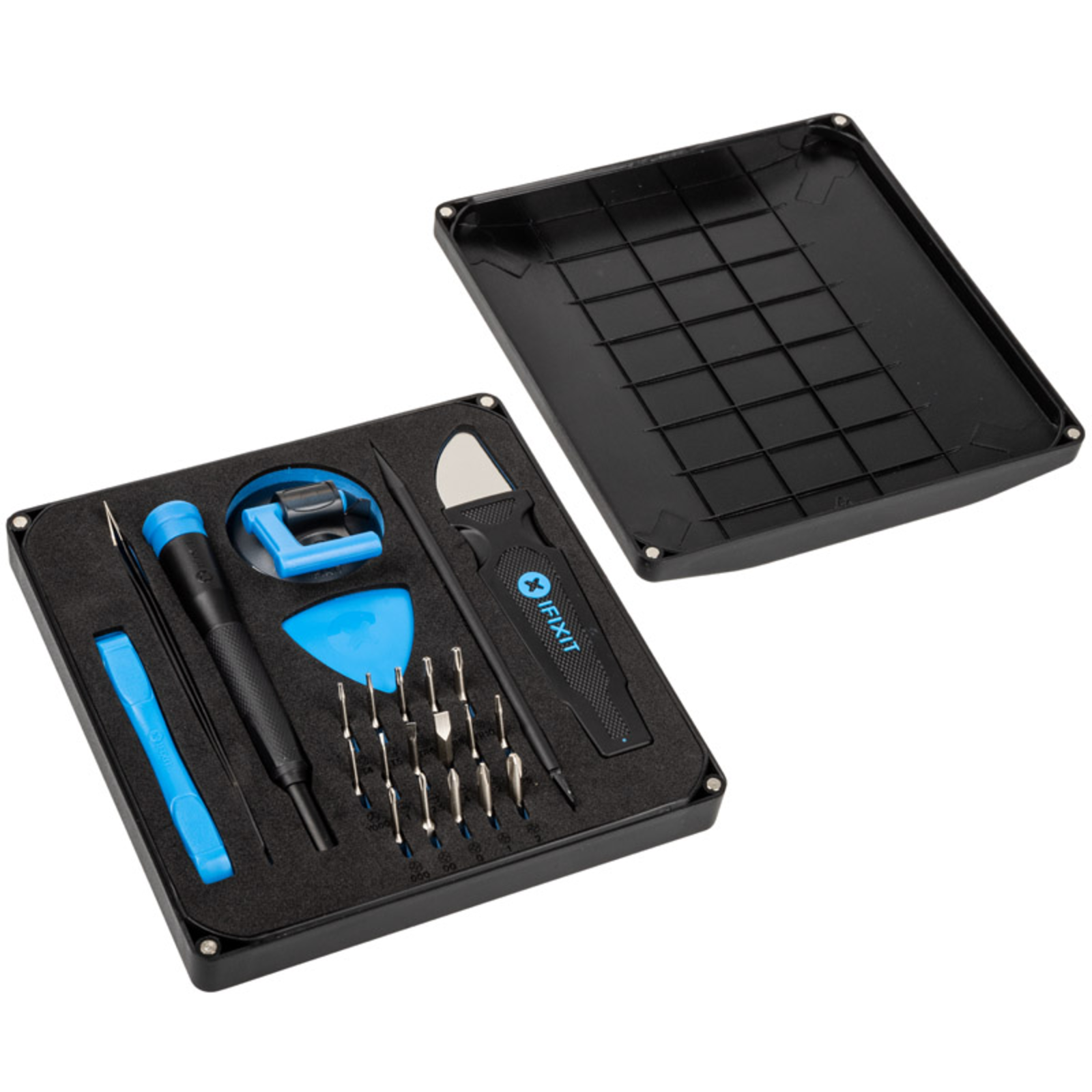 iFixit Essential Electronics Toolkit V2.2 Black Blue 23 Pieces