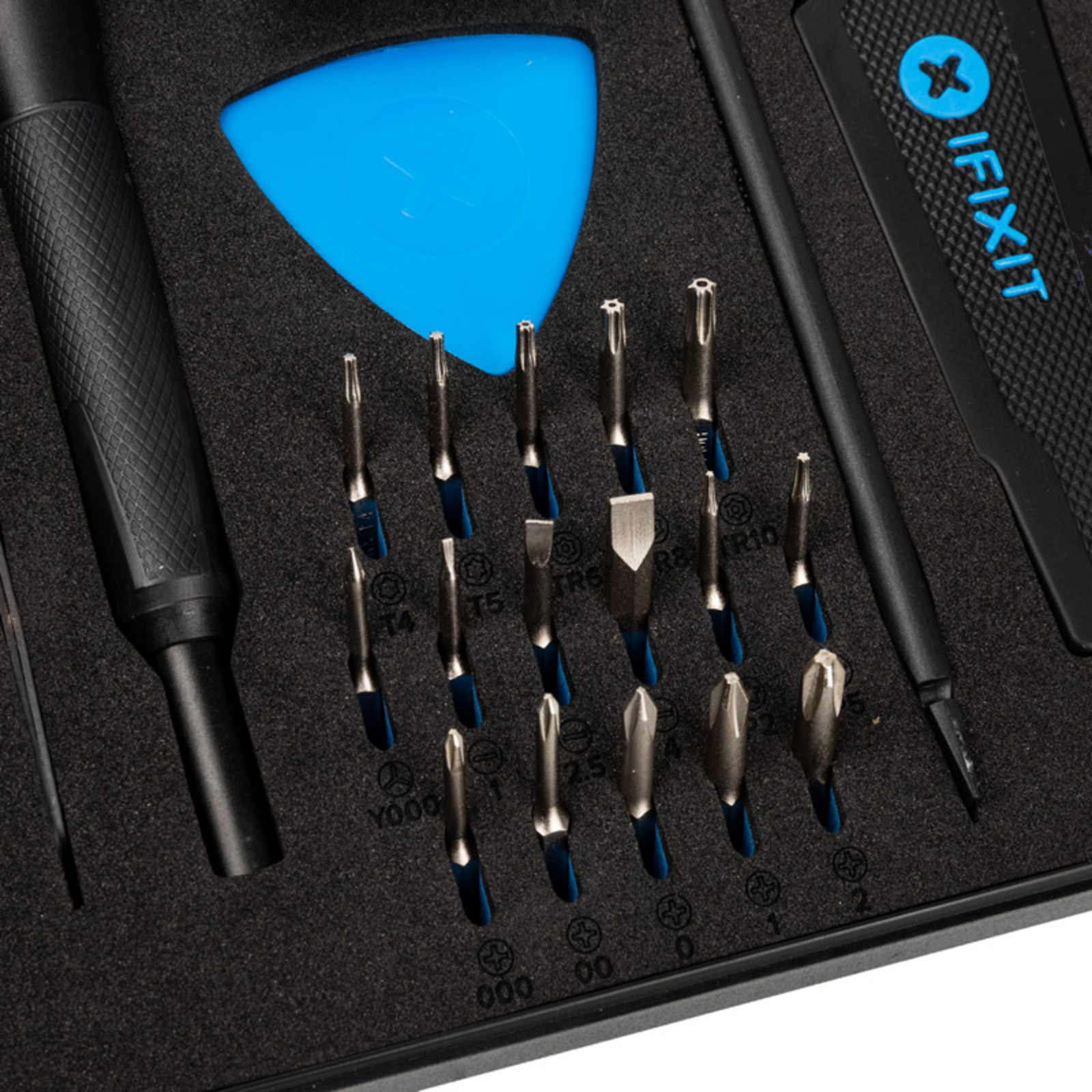 iFixit Essential Electronics Toolkit V2.2 Black Blue 23 Pieces