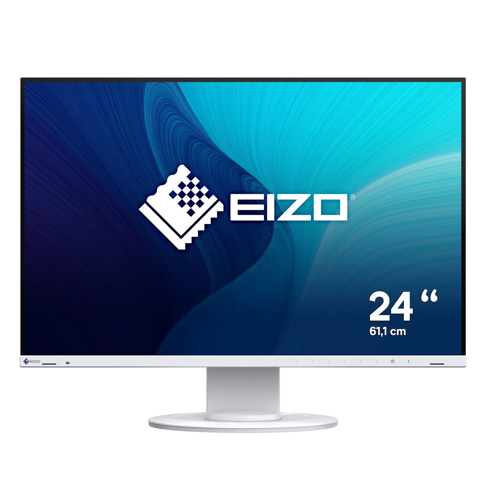 EIZO 61.4 Cm (24.1inch) EV2410R-WT 1610 DVI+HDMI+DP+USB White Flat Screen (TFT/LCD) 24.1inch