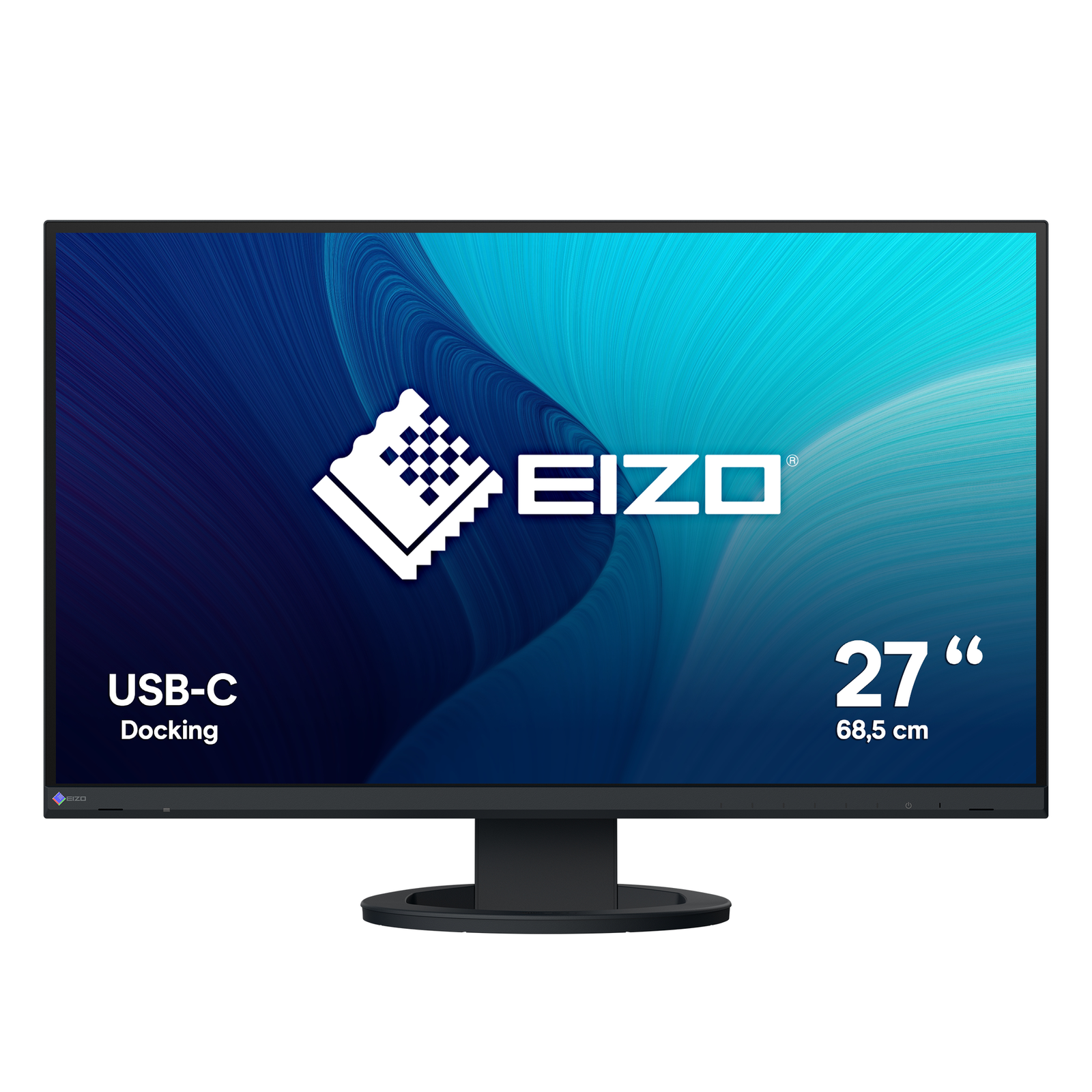 EIZO 68.5 Cm (27inch) EV2720S-BK 169 HDMI+DP+USB-C IPS Black Flat Screen (TFT/LCD) 27inch