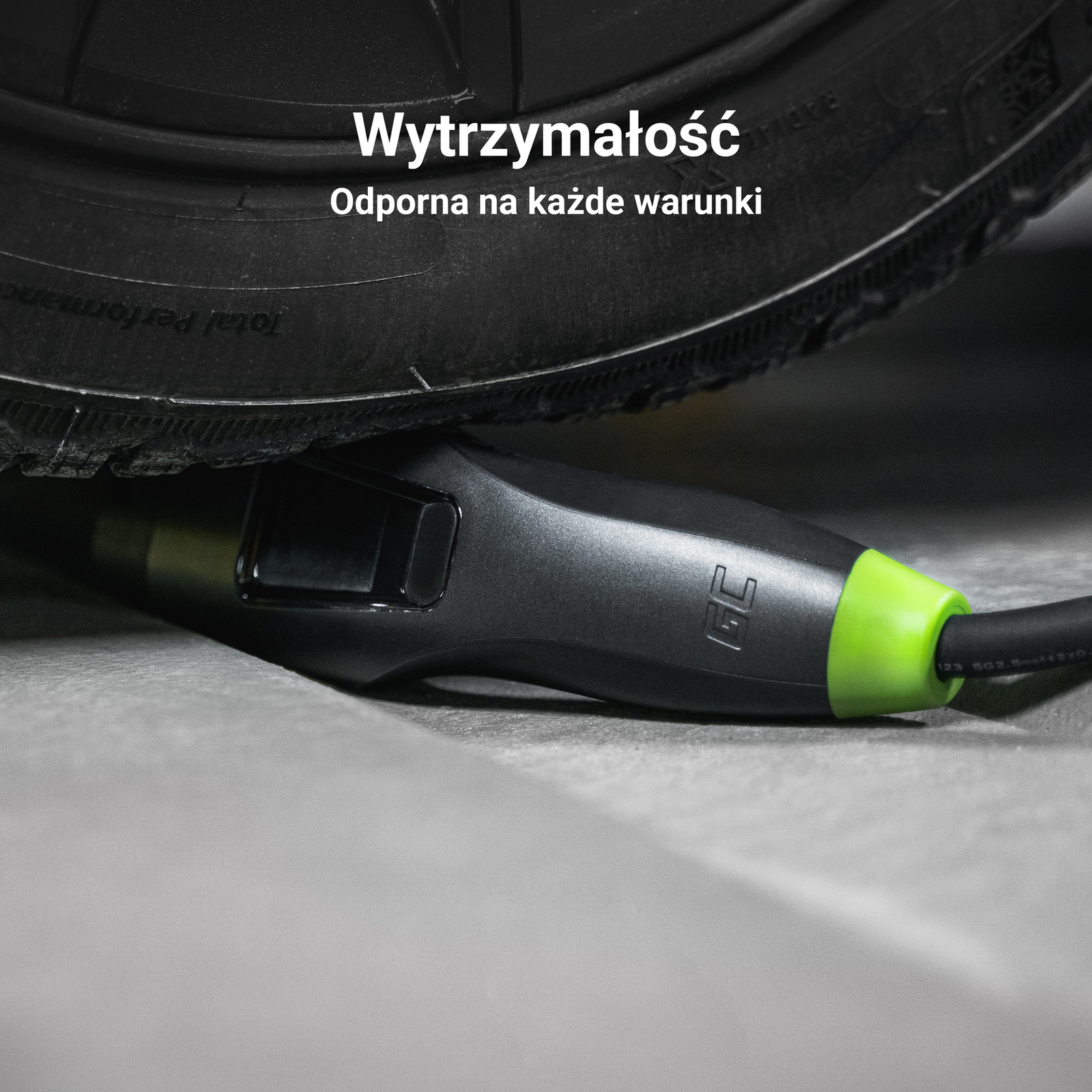 Greencell Habu Electric Car Mobile EV Charger 11kW 7M Type 2 to CEE 16 A
