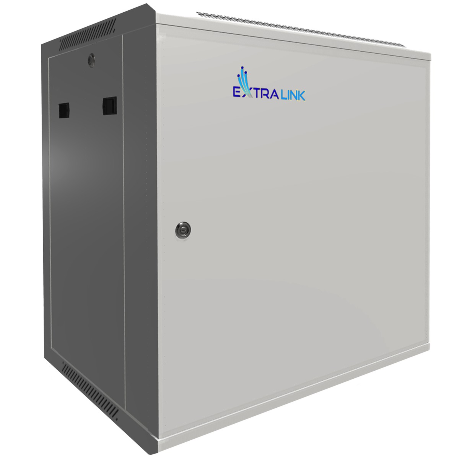 Extralink EX12974-12U 600x450 ASP Gray Rack-mounted Cabinet Full Metal Door
