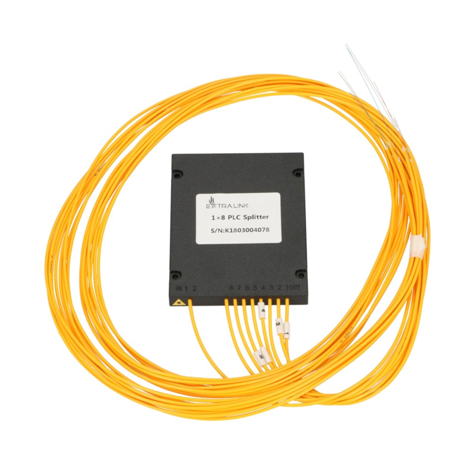 Extralink 18 PLC SC/APC Splitter 2.0 Mm 1.5 M G657A ABS Module No Connectors