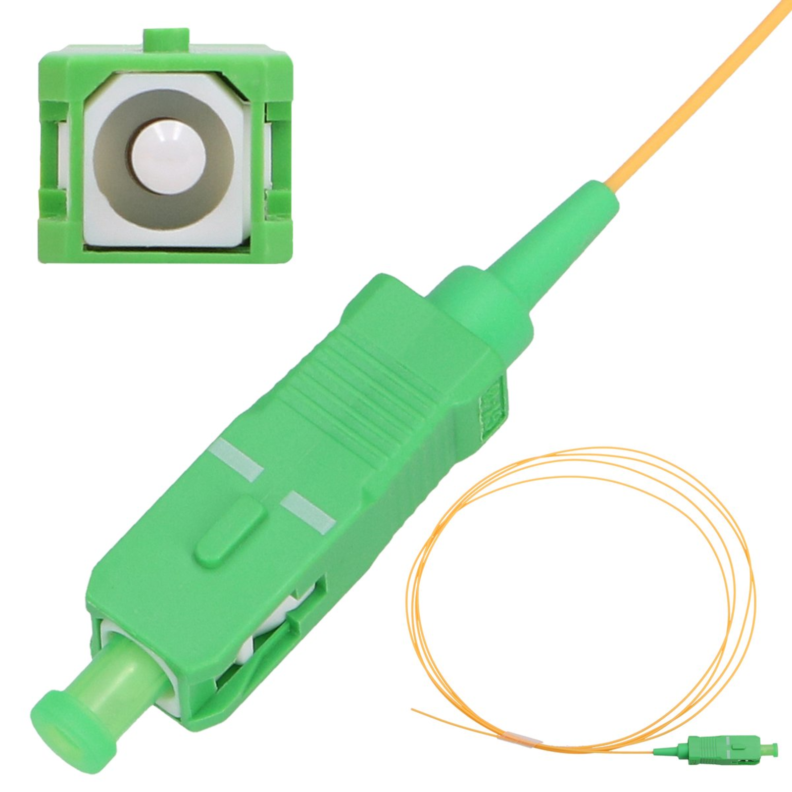 Extralink SC/APC Pigtail Single Mode 900um G.657A 2m