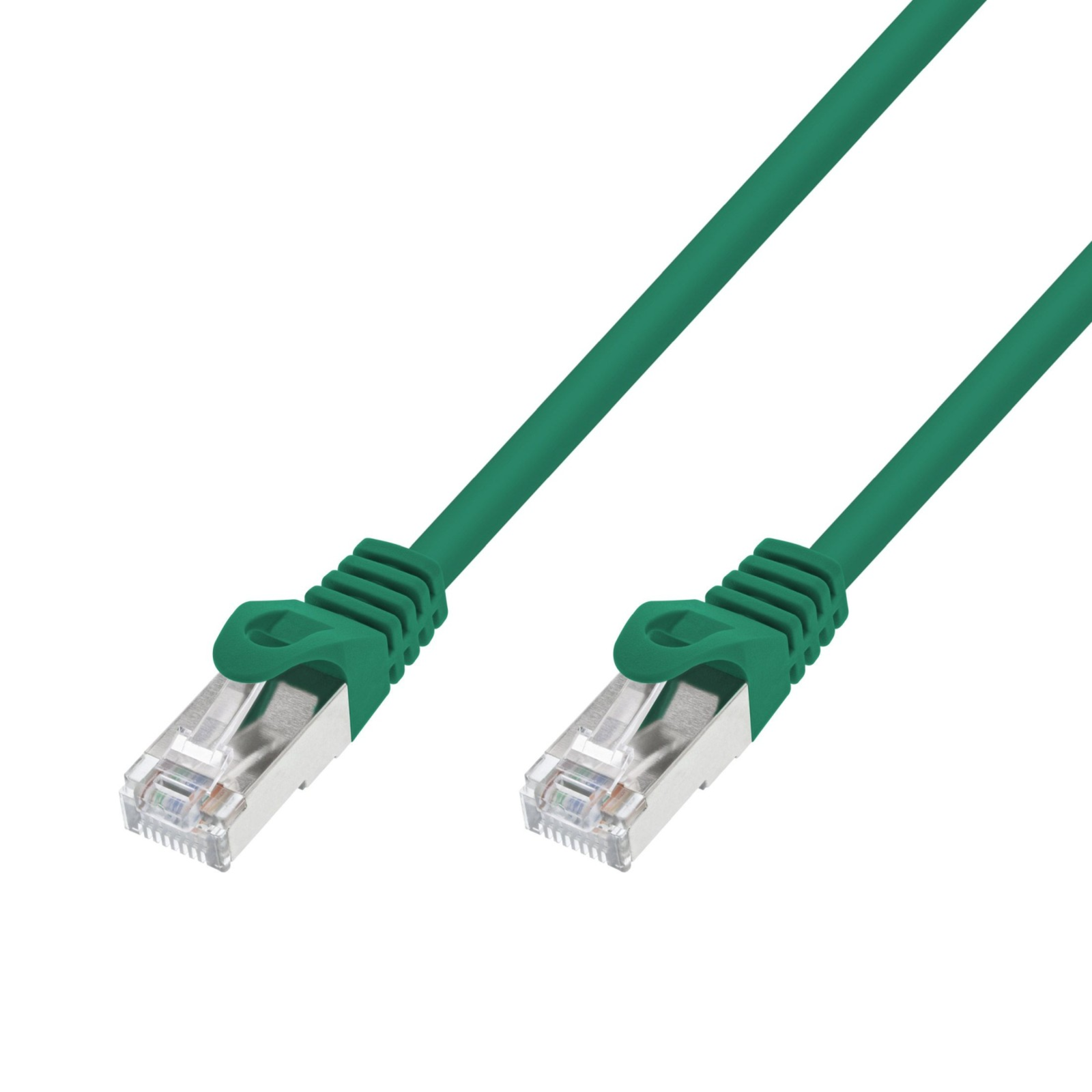 Extralink Cat.7 S/FTP 3m 20G Green Patch Cable LAN Copper Network Cable