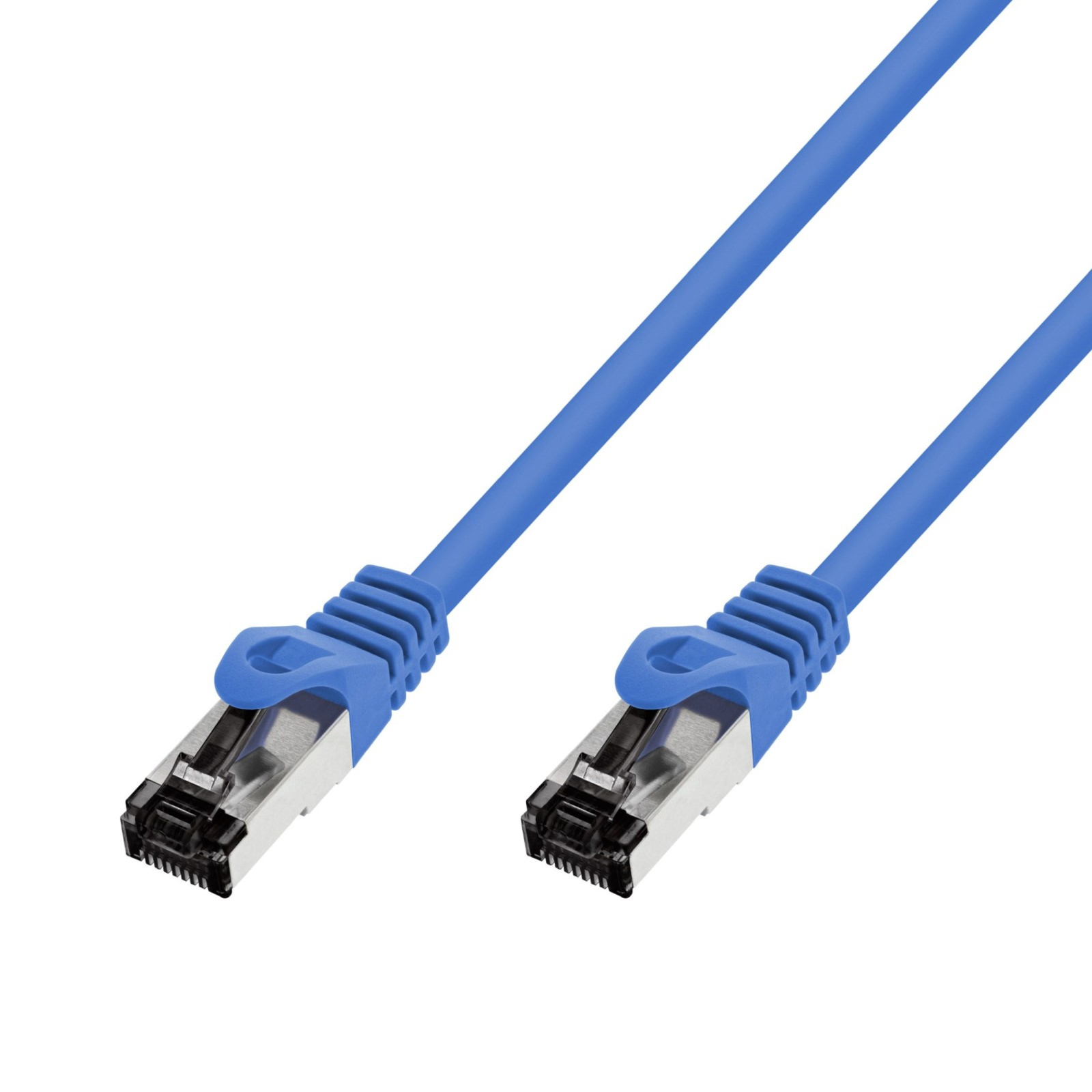 Extralink Cat.8.1 S/FTP 3m 40G Blue LAN Patch Cord Copper Networking Cable