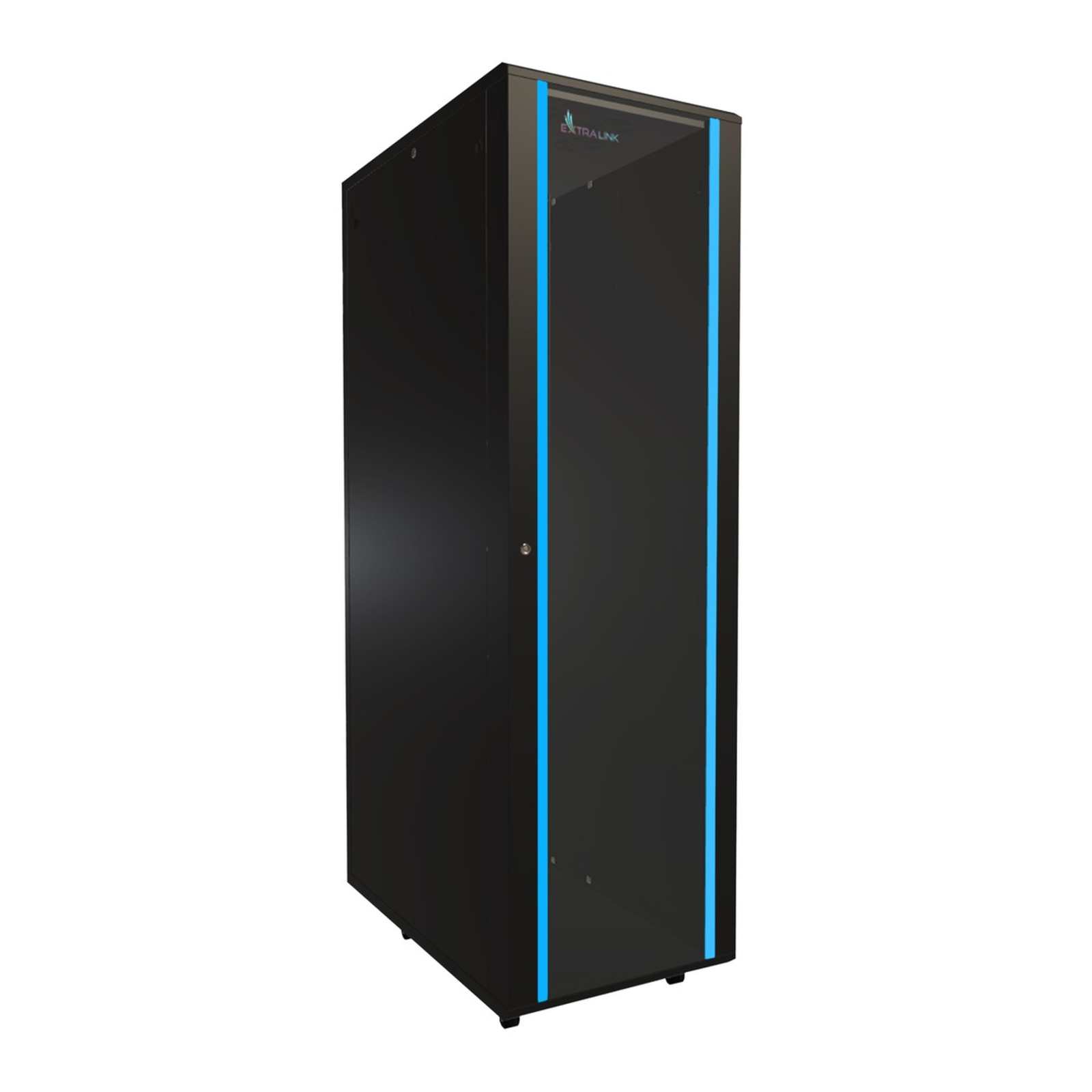 Extralink Freestanding Rack 42U 1500 Kg Locking Lock Storage Rails