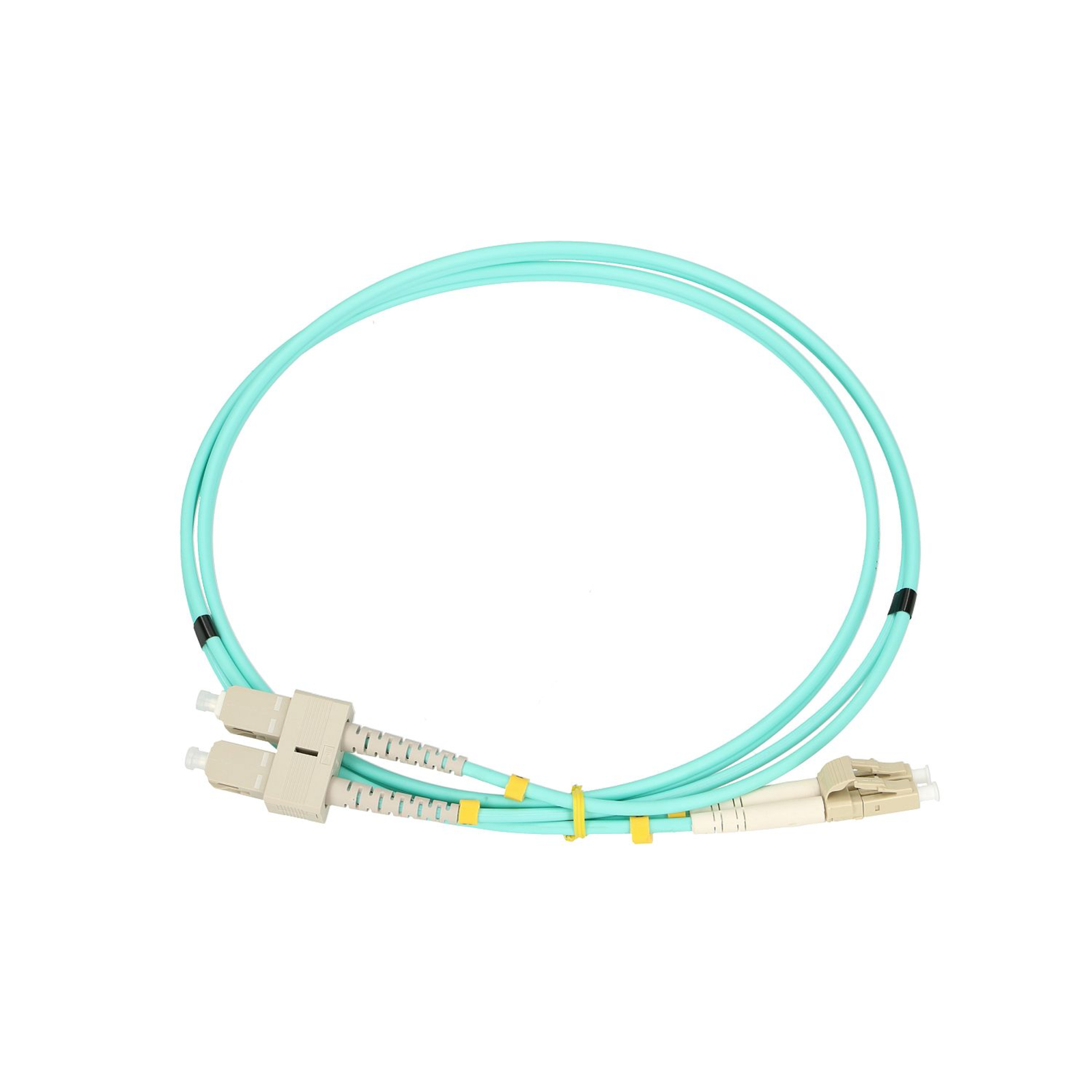 Extralink LC/UPC-SC/UPC Patch Cord Multi-mode OM3 Duplex 3 Mm 1 M