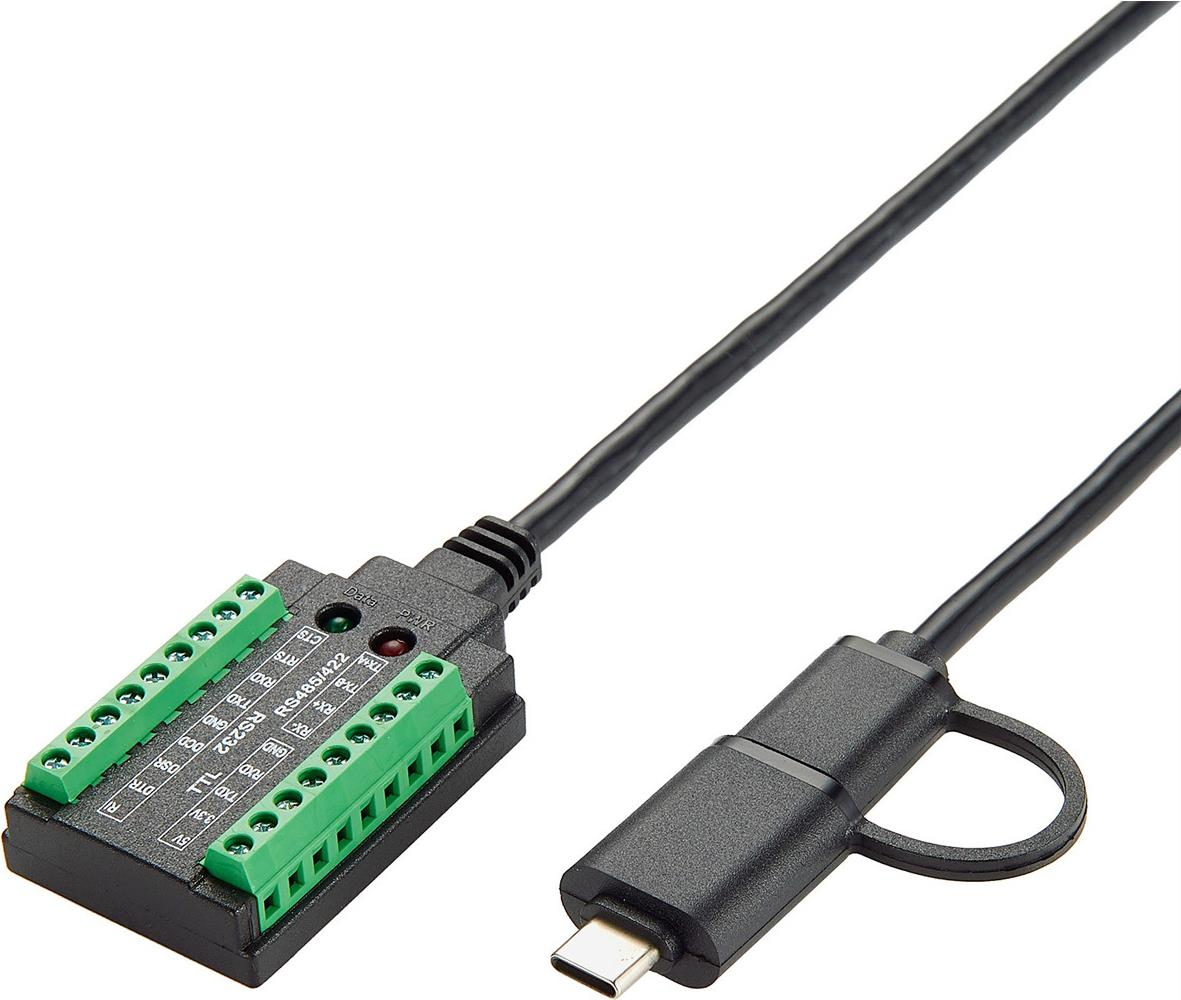 Exsys USB 2.0 to Serial RS-232 Cable 18P. 1m 1xSerial RS-232/422/485 TTL Cable Cable Digital/Data