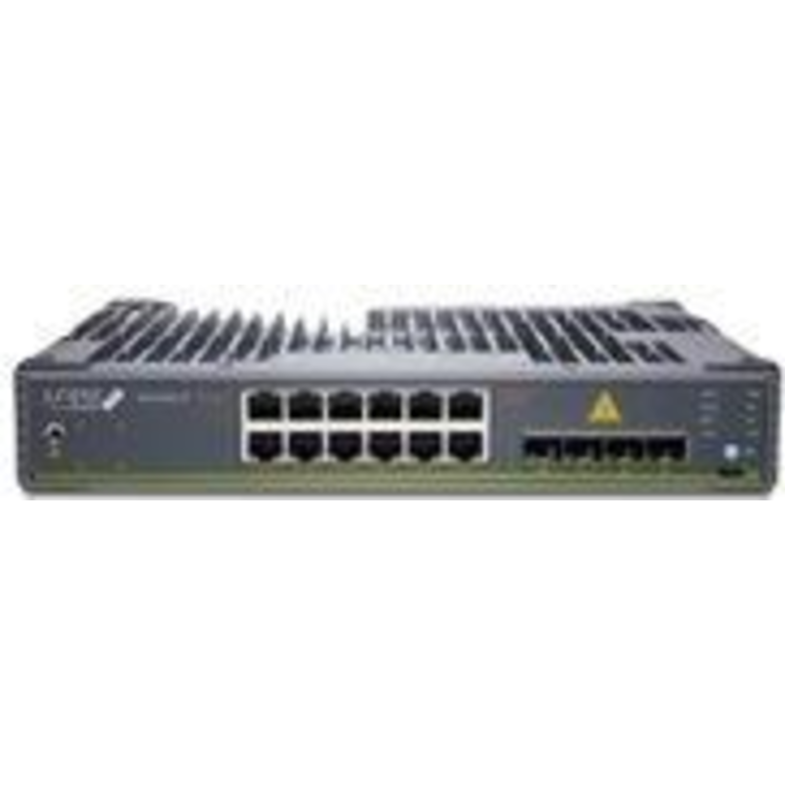 Juniper 12-port 10/100/1000BASE-T PoE+ Switch 2x100MB to 10GBe Uplinks 4x10GbE Stacking/uplink Ports