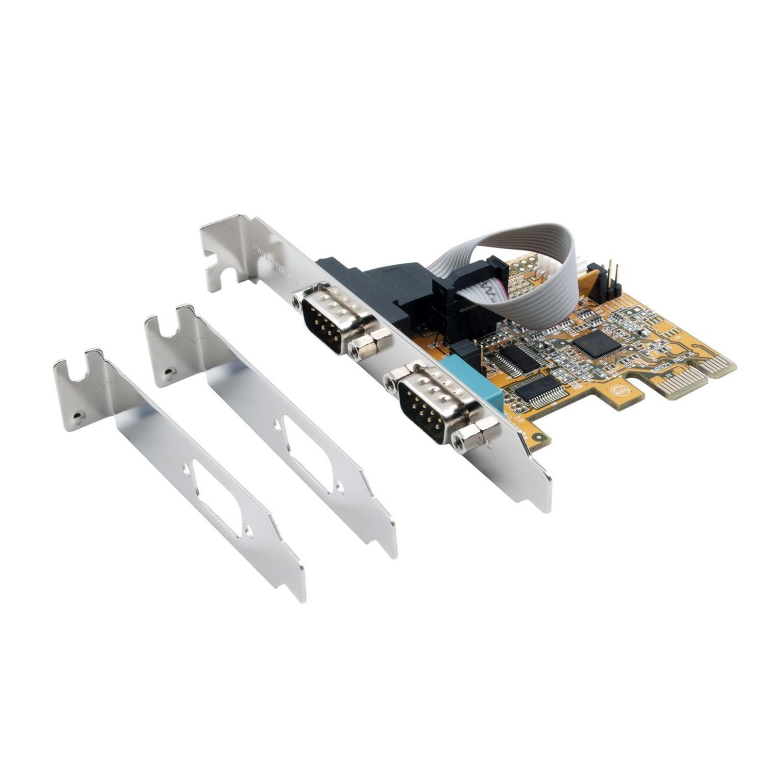 Exsys EX-44082 Serial Adapter PCIe 3.0 X16 Low Profile