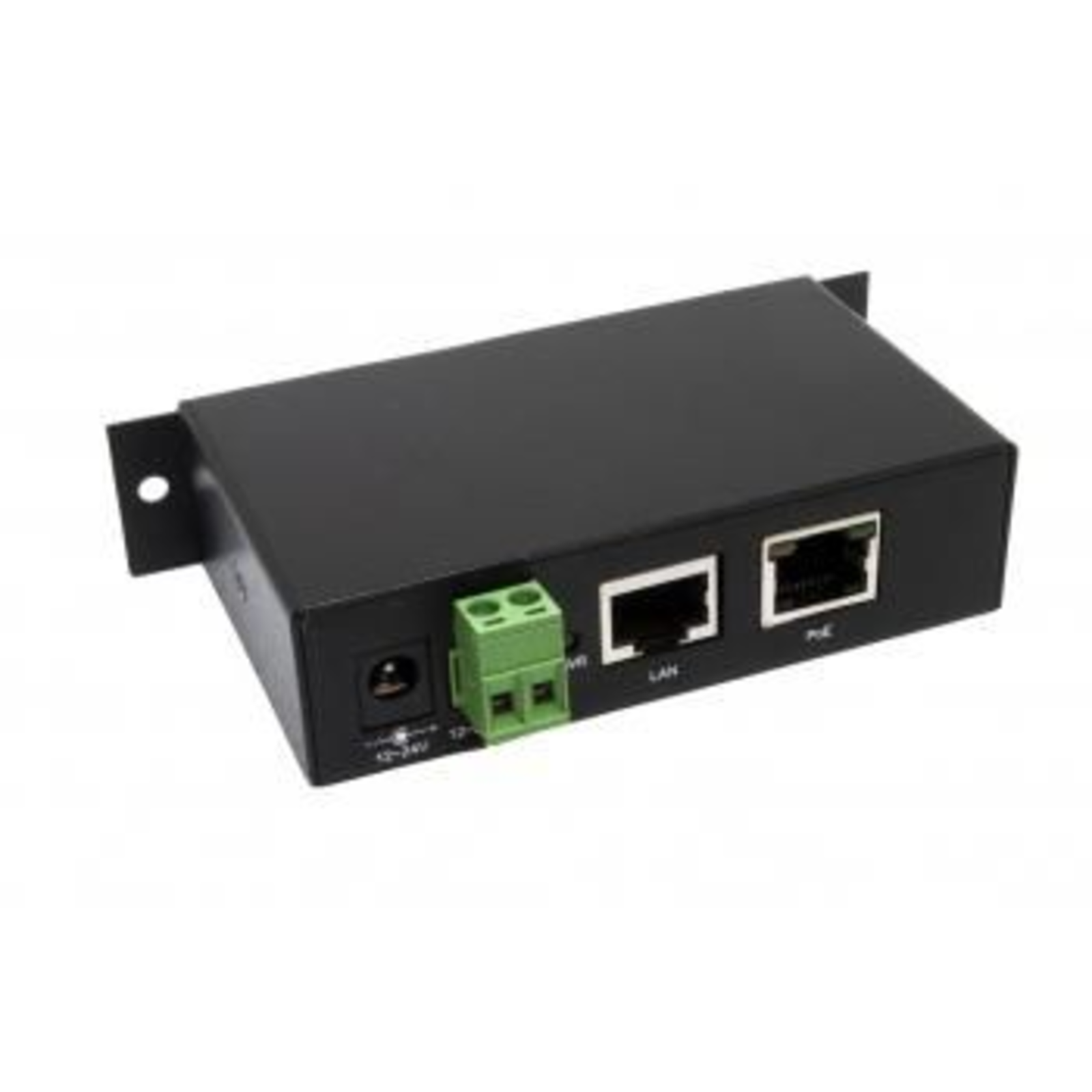 Exsys Ethernet PoE Gigabit Injector 12V to 24V Terminal Block Incl. Mains