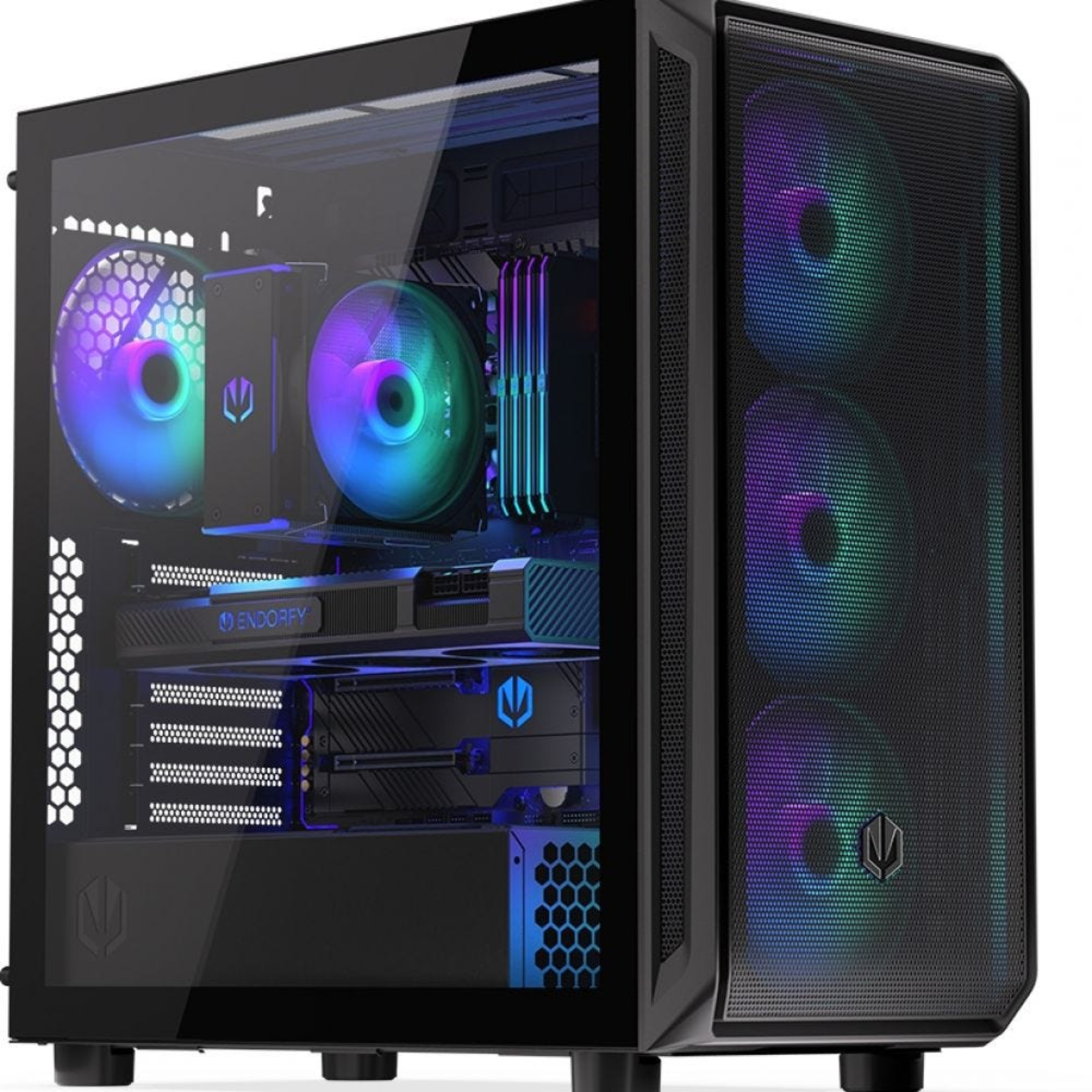 Endorfy ARX 700 ARGB Black Tempered Glass